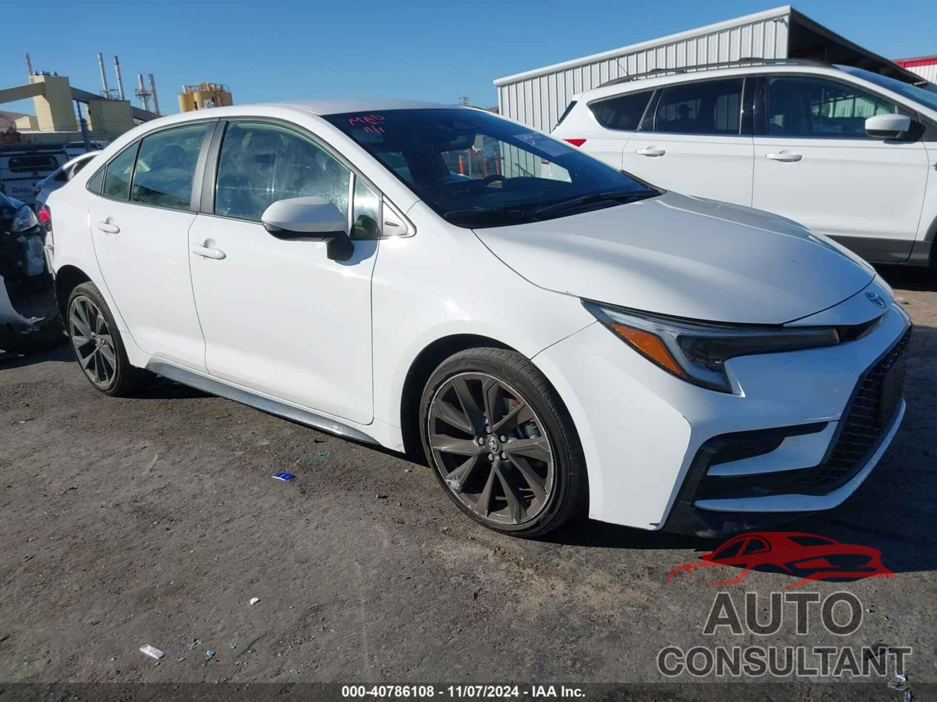 TOYOTA COROLLA 2023 - JTDS4MCE7P3516943