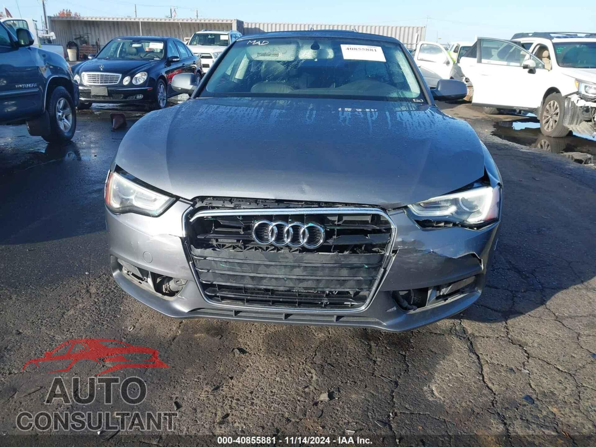AUDI A5 2013 - WAUCFAFR6DA001450