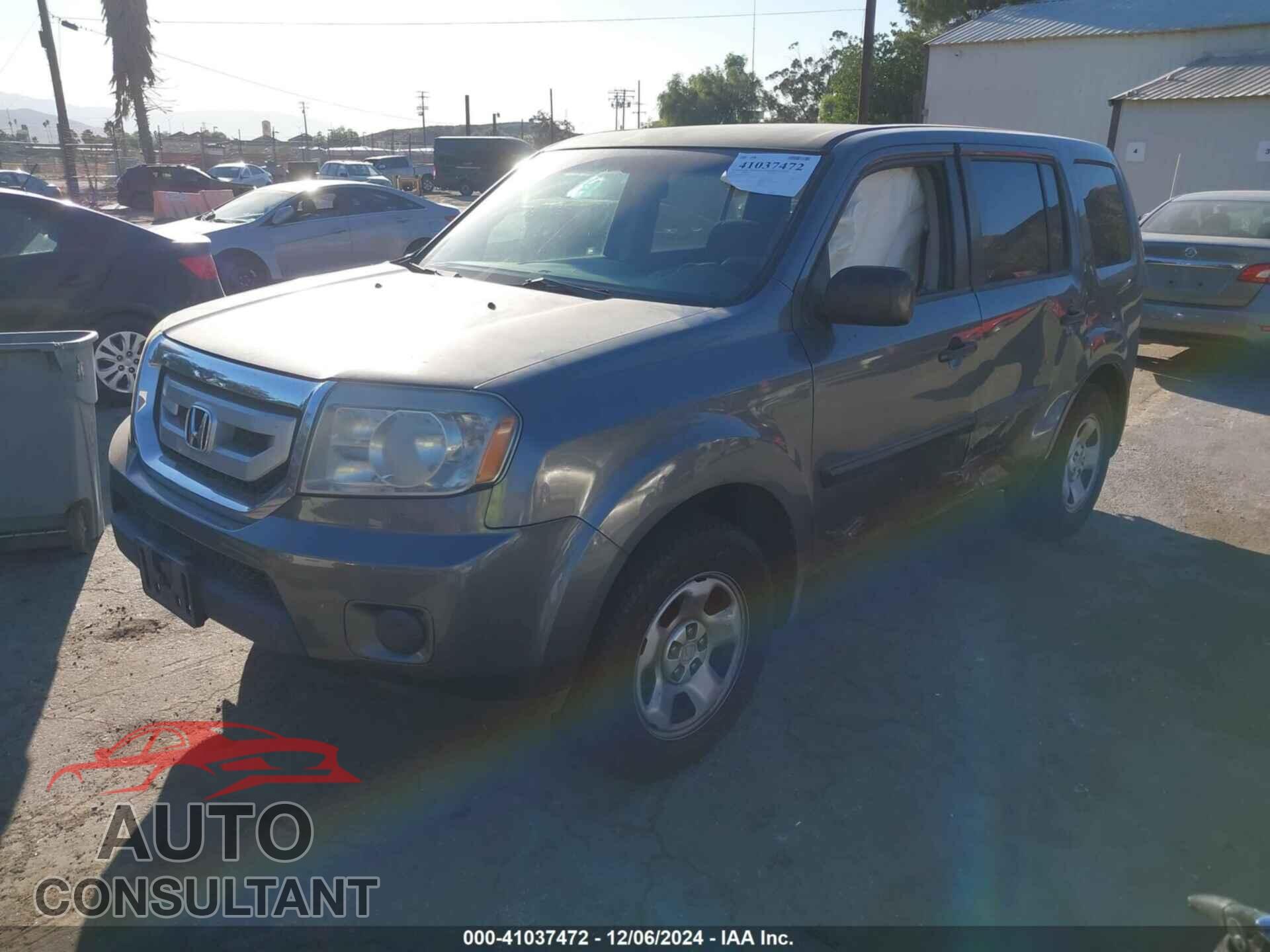 HONDA PILOT 2010 - 5FNYF3H29AB003247