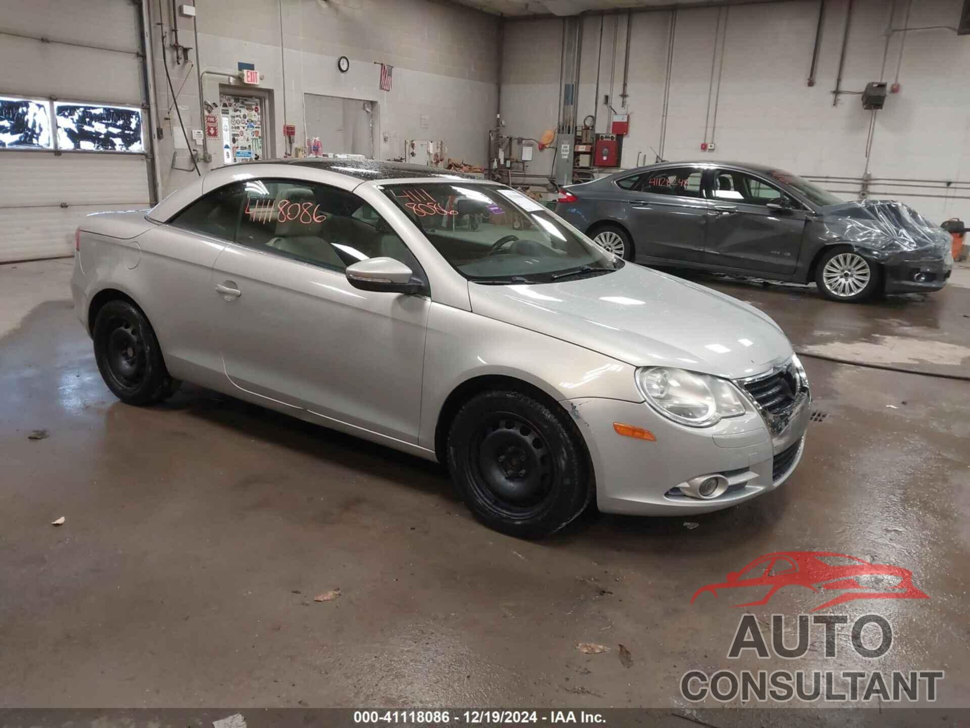 VOLKSWAGEN EOS 2009 - WVWBA71F99V018739