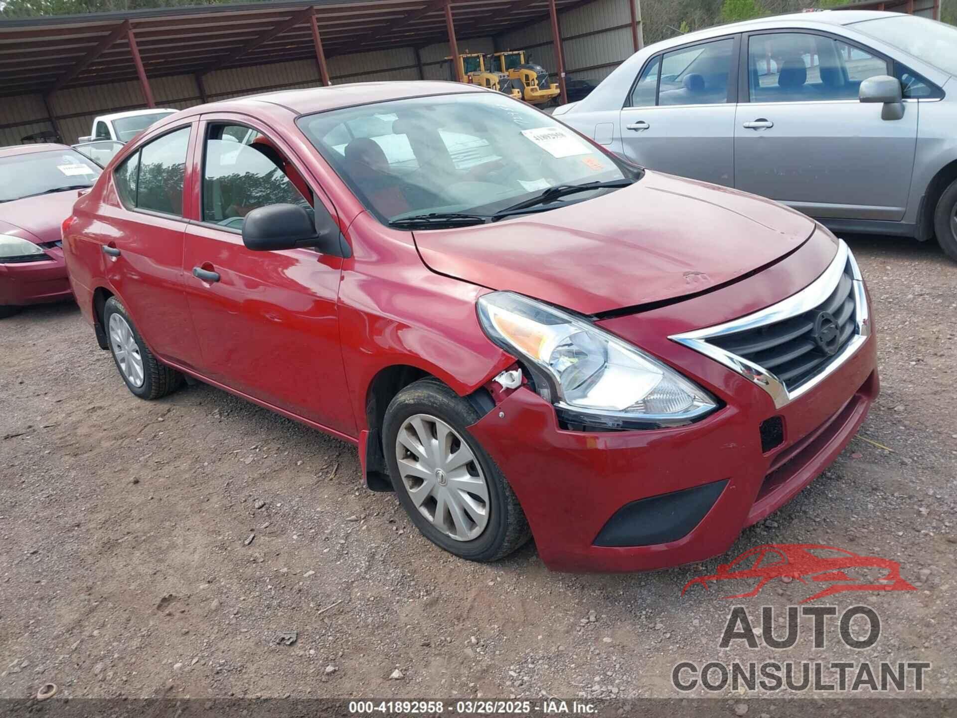 NISSAN VERSA 2015 - 3N1CN7AP9FL904740