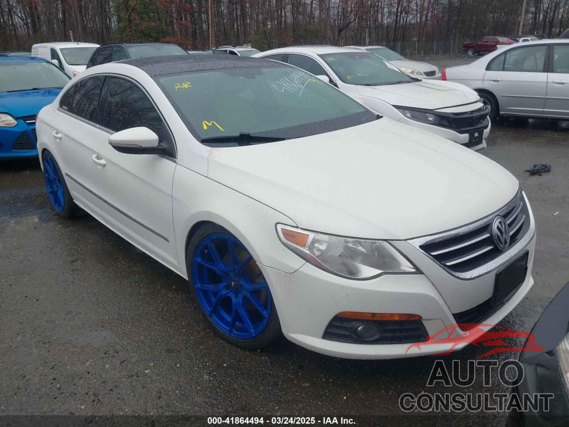 VOLKSWAGEN CC 2012 - WVWHN7AN9CE505842