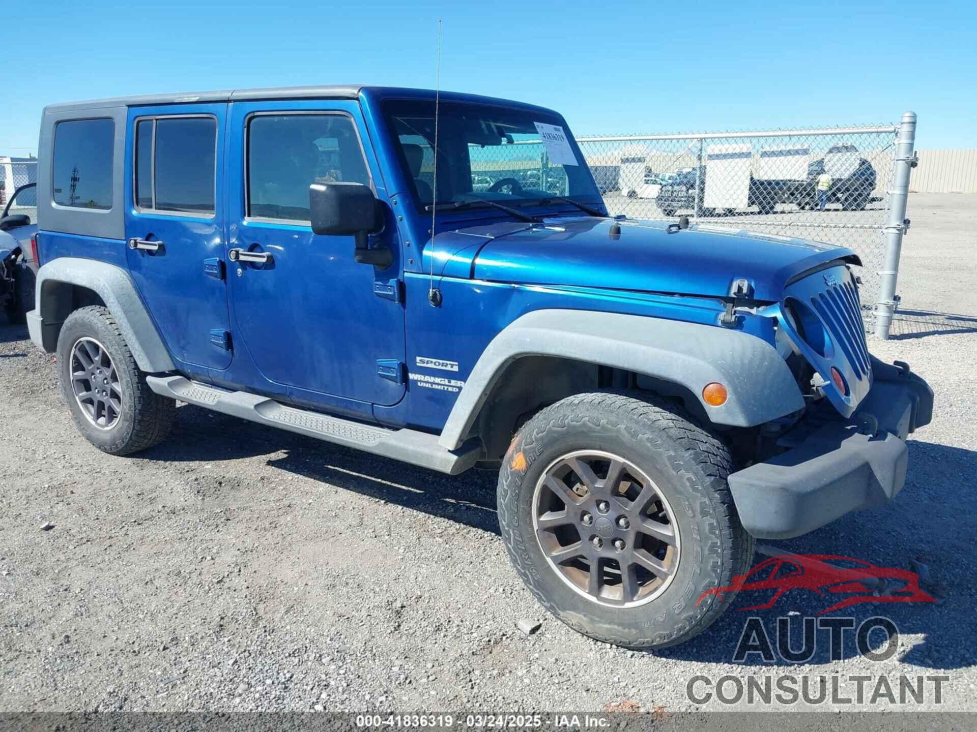 JEEP WRANGLER UNLIMITED 2010 - 1J4BA3H12AL181651