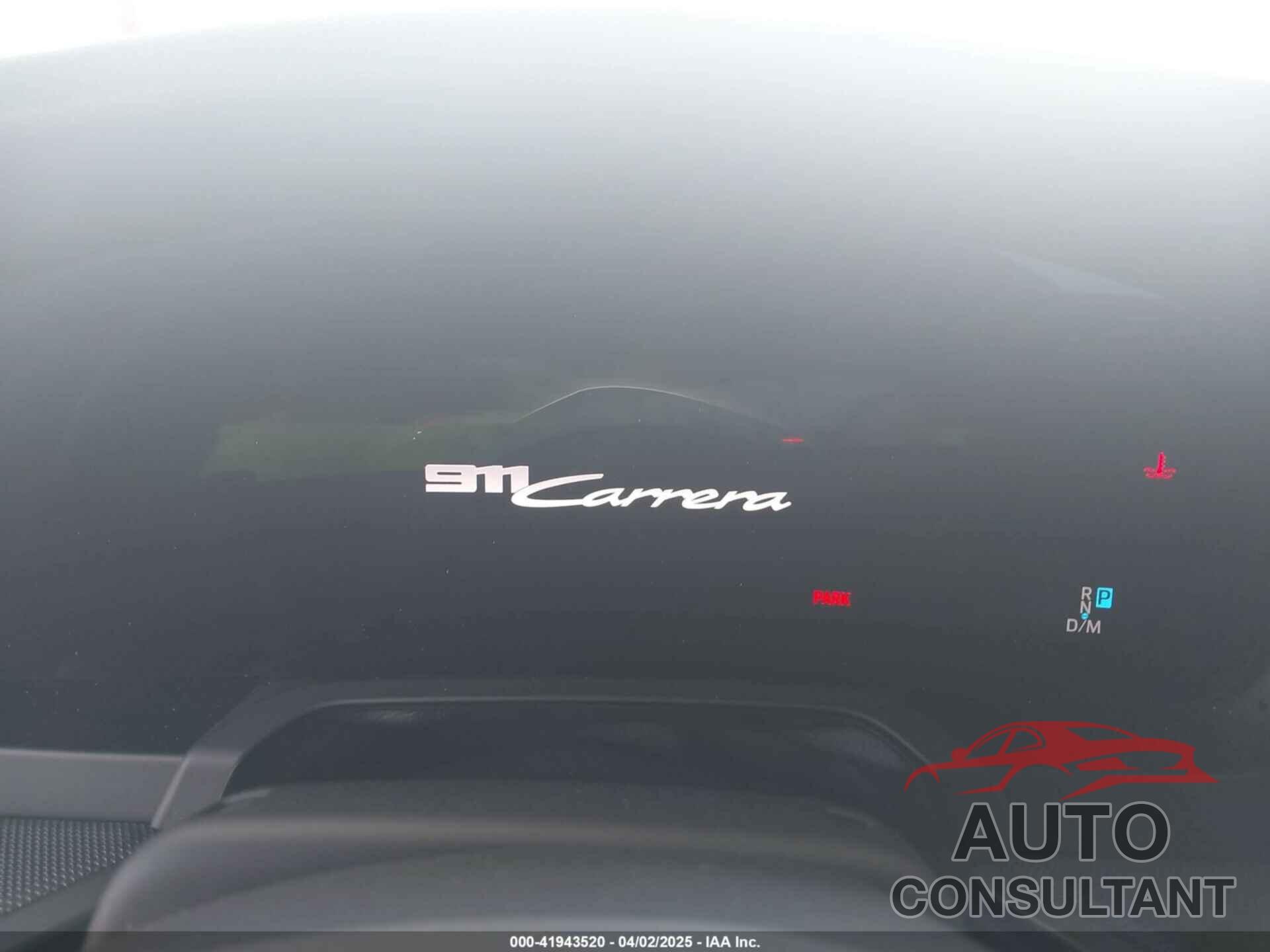 PORSCHE 911 2025 - WP0AA2A90SS207621