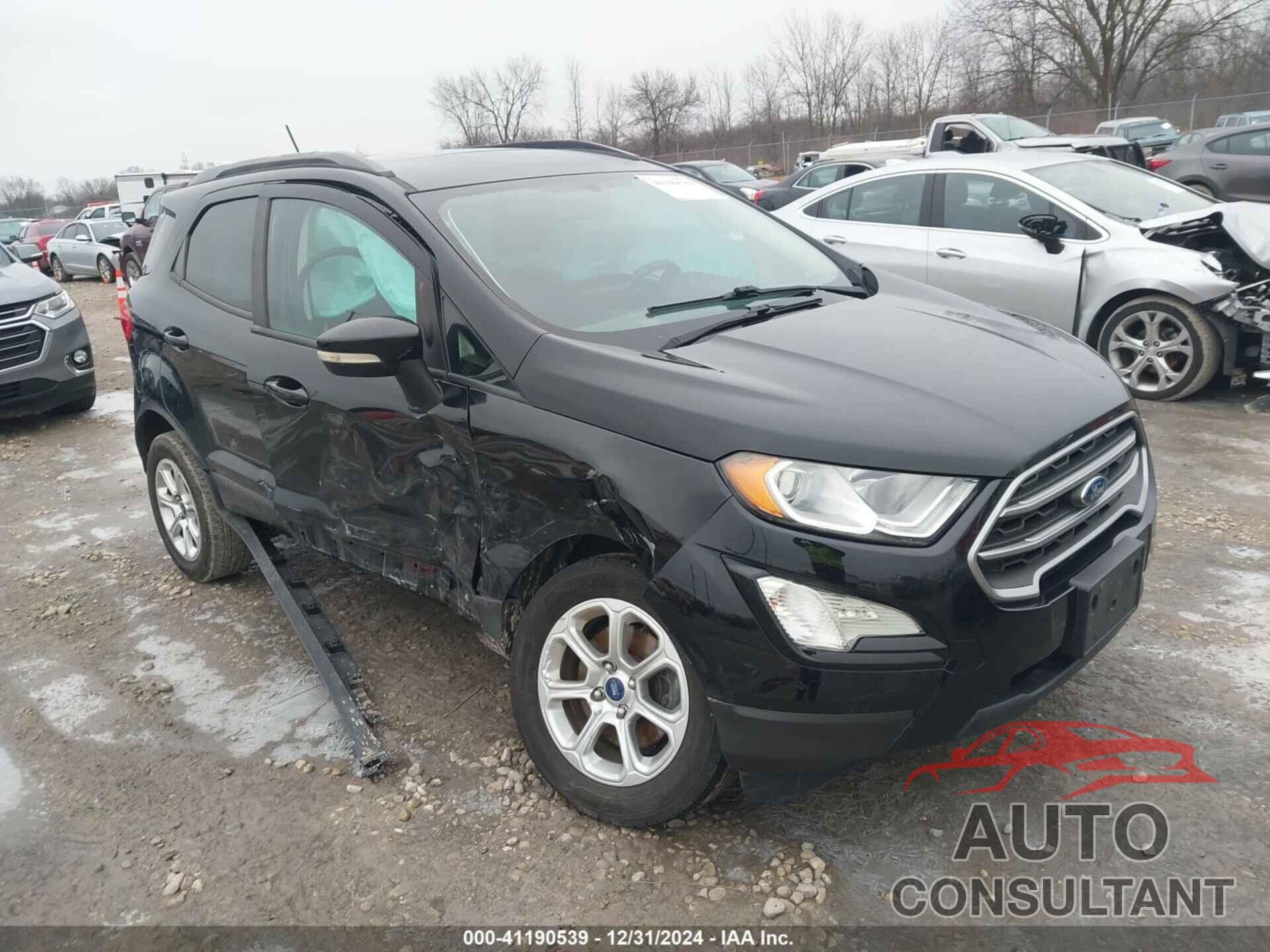 FORD ECOSPORT 2018 - MAJ6P1UL8JC165493