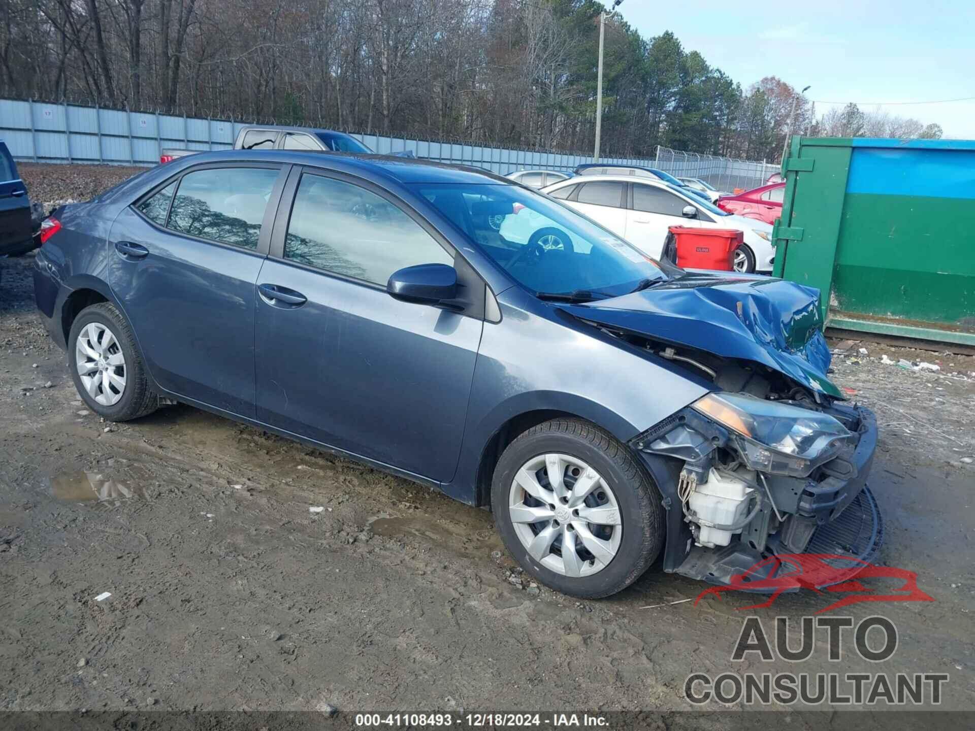 TOYOTA COROLLA 2015 - 2T1BURHE6FC479895