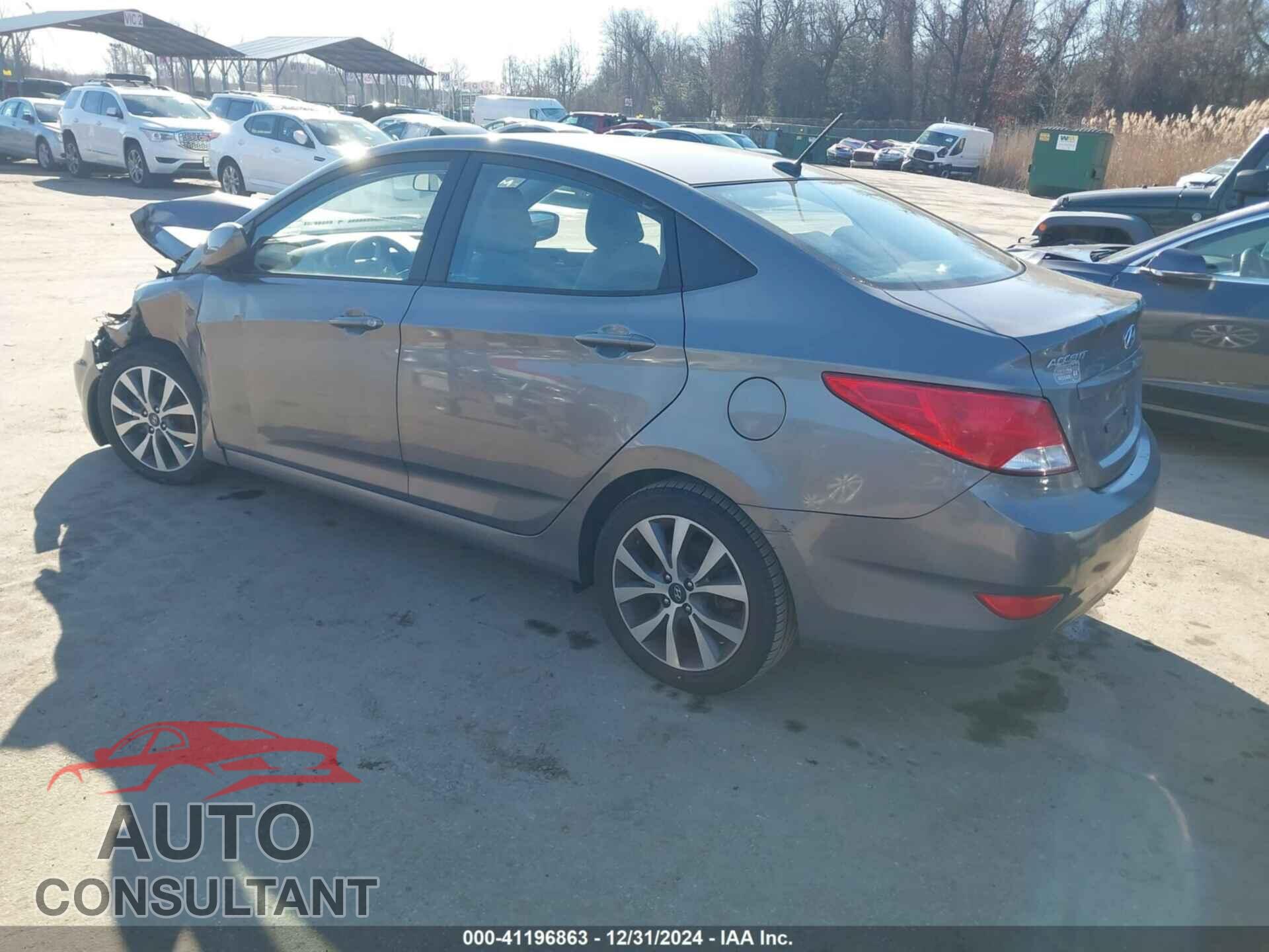 HYUNDAI ACCENT 2017 - KMHCT4AE3HU364984