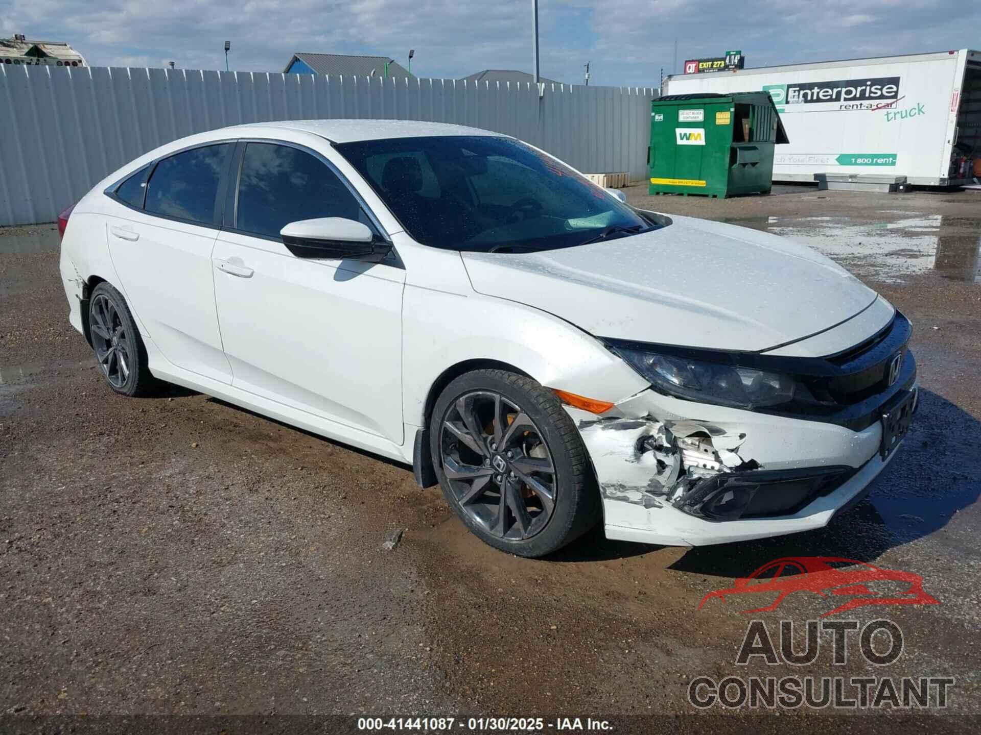HONDA CIVIC 2020 - 2HGFC2F87LH568497