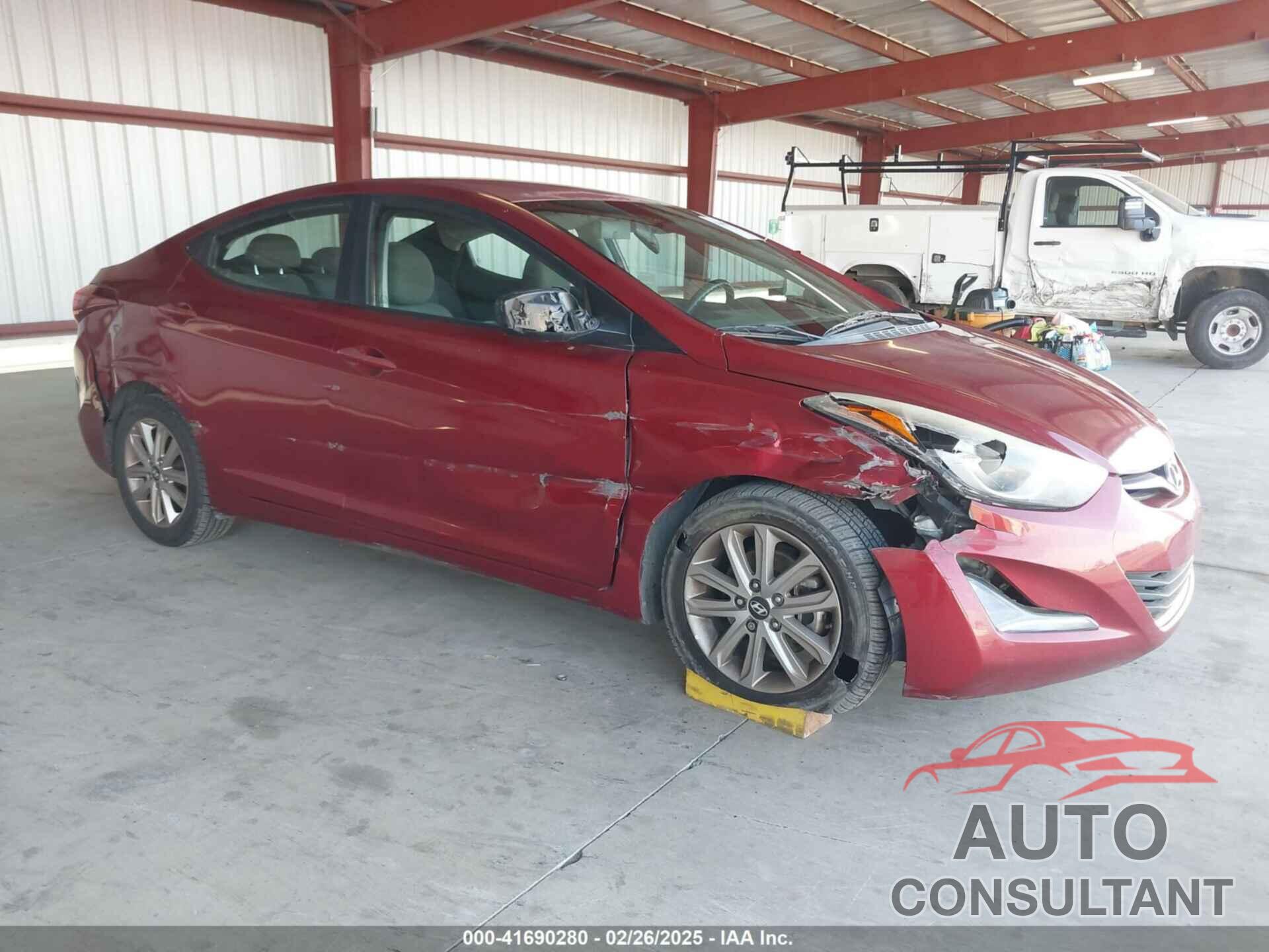 HYUNDAI ELANTRA 2016 - 5NPDH4AE6GH778232