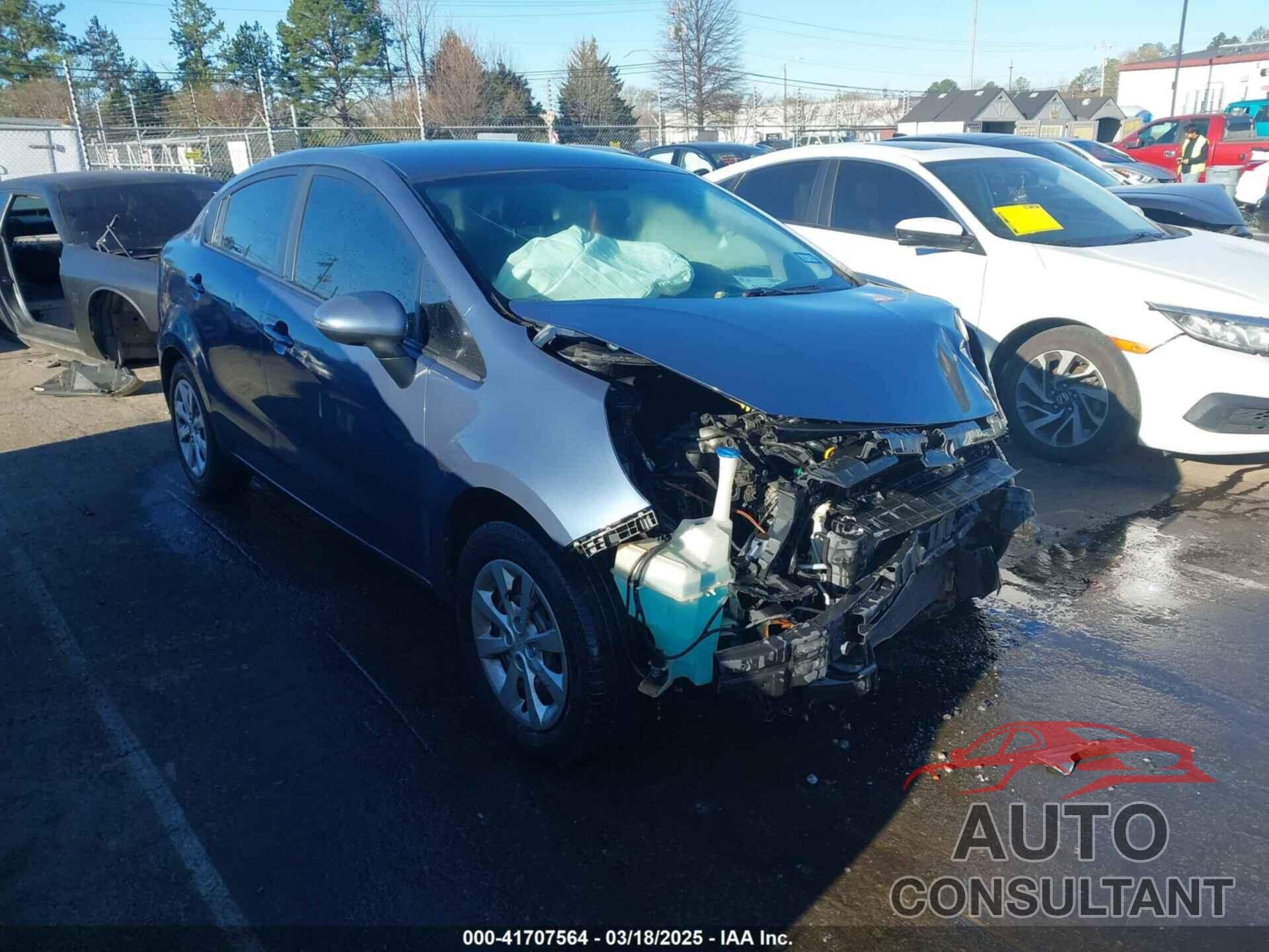 KIA RIO 2016 - KNADM4A36G6578596