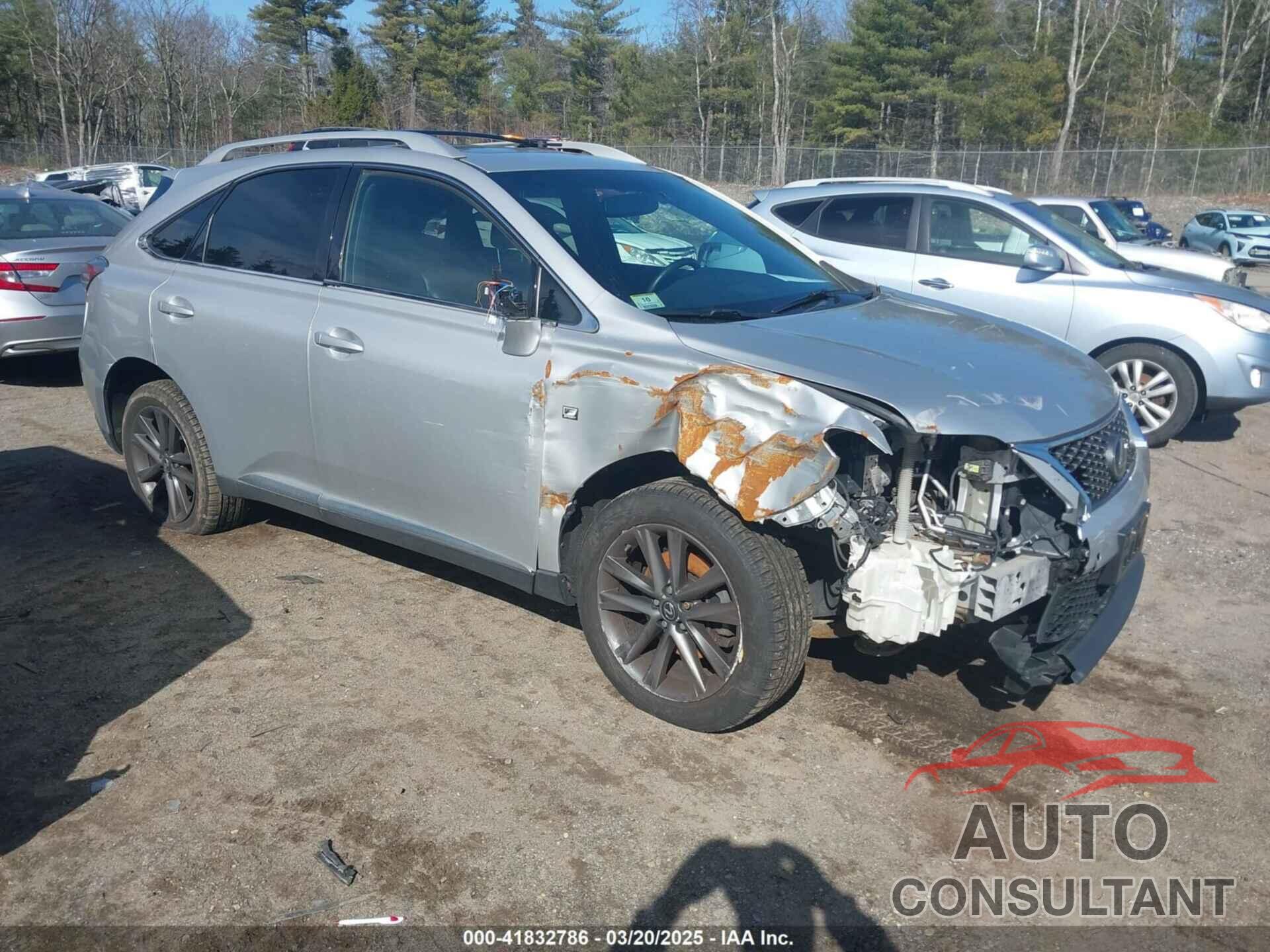LEXUS RX 350 2013 - 2T2BK1BA5DC167931