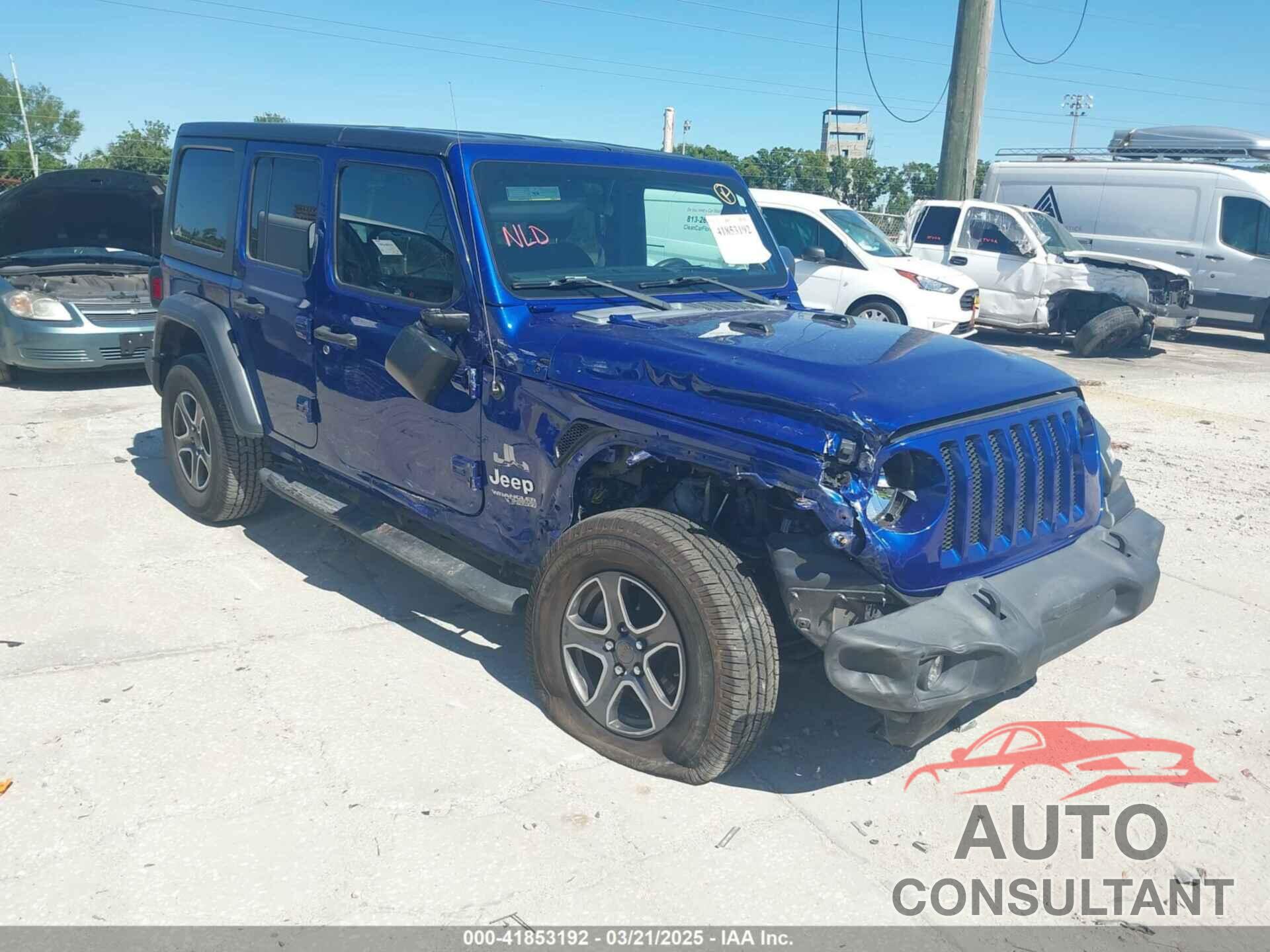 JEEP WRANGLER UNLIMITED 2018 - 1C4HJXDG1JW298735