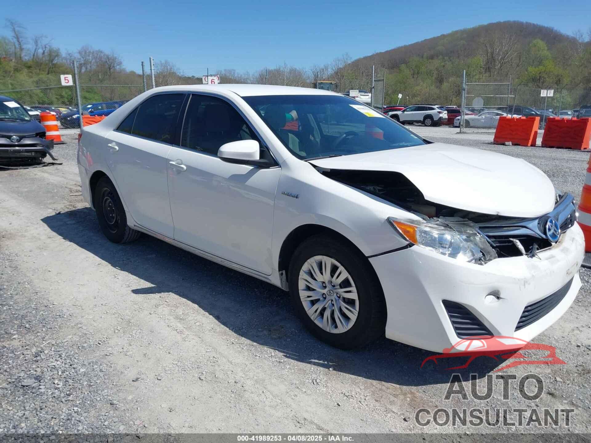 TOYOTA CAMRY HYBRID 2012 - 4T1BD1FK9CU030618