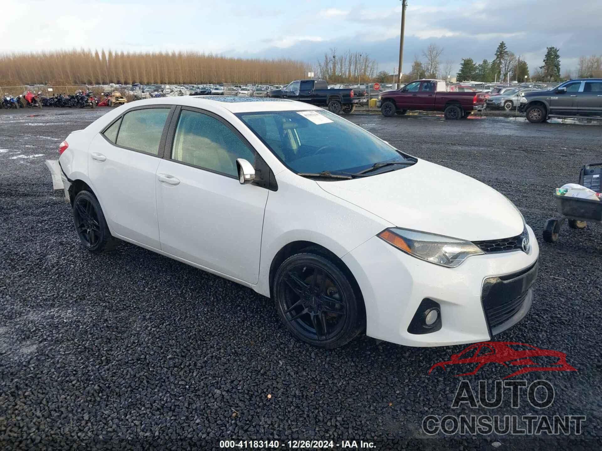 TOYOTA COROLLA 2015 - 5YFBURHE1FP311100