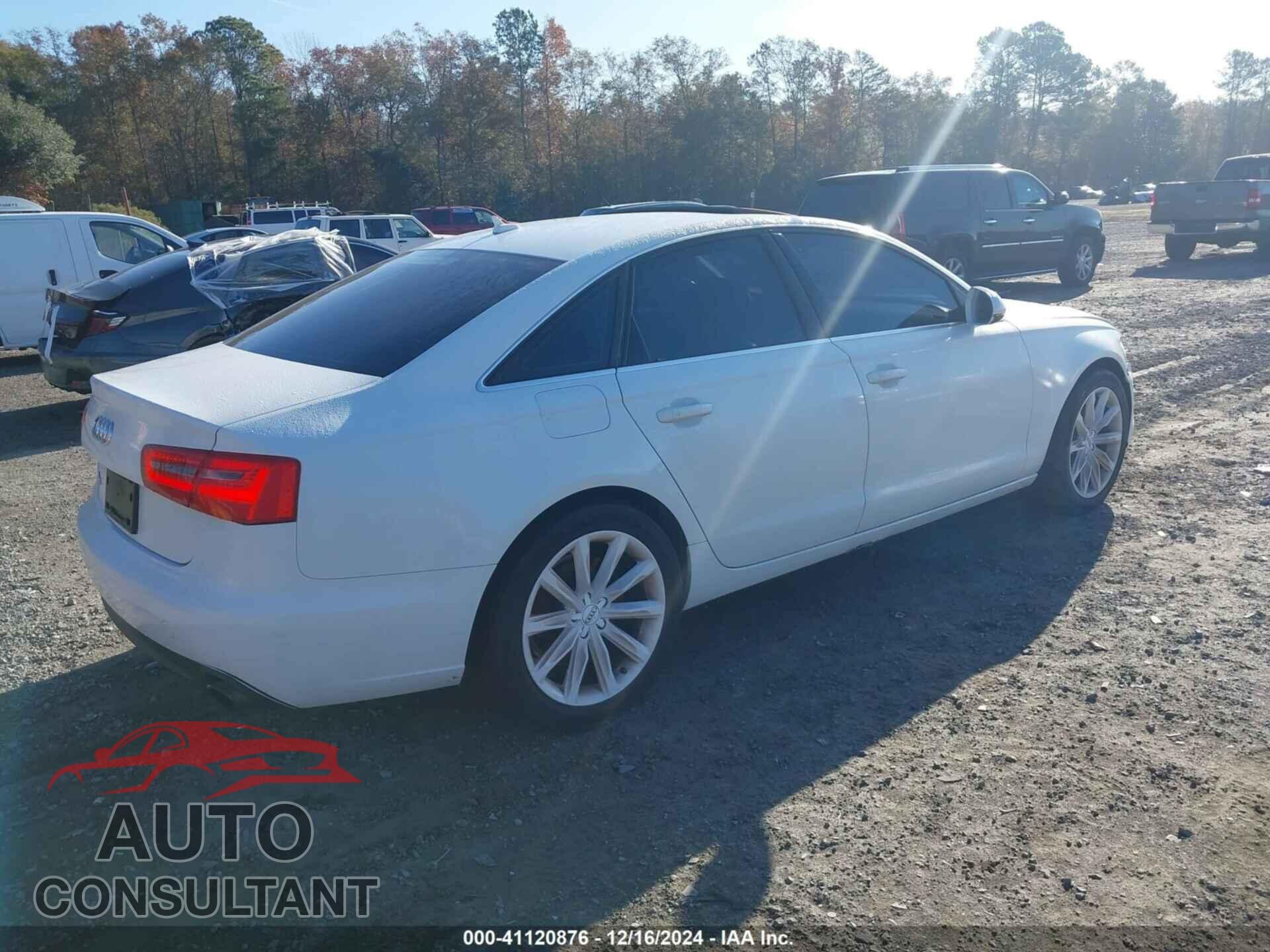 AUDI A6 2013 - WAUCFAFC6DN032637