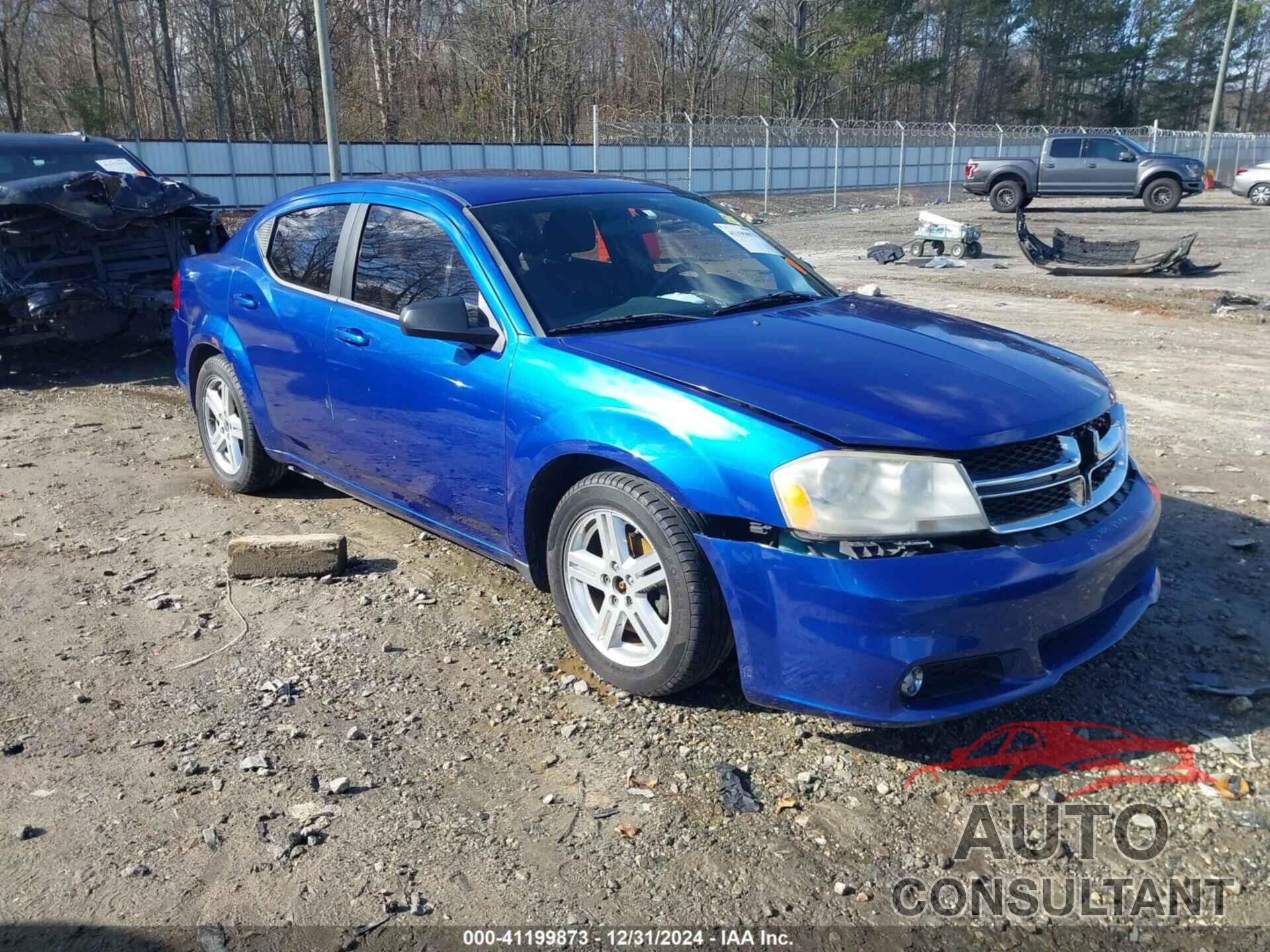 DODGE AVENGER 2013 - 1C3CDZCB6DN581293