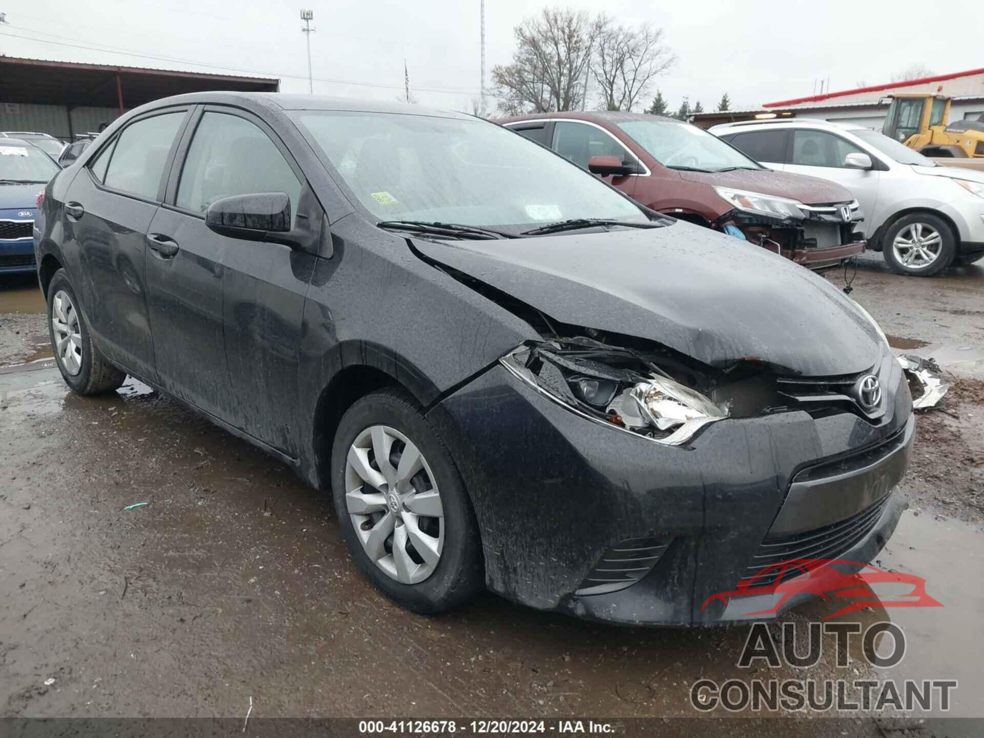 TOYOTA COROLLA 2016 - 5YFBURHE8GP466907