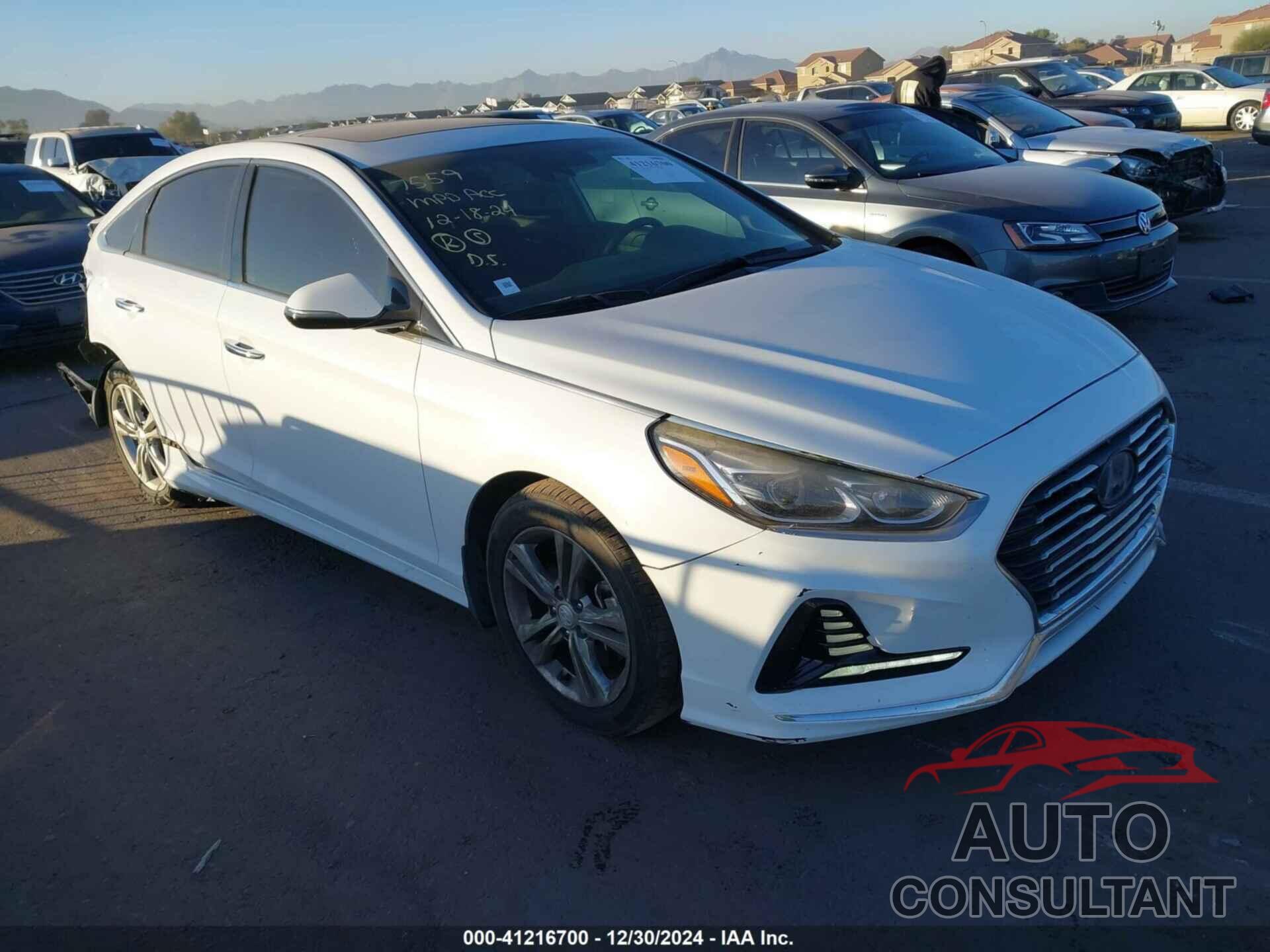 HYUNDAI SONATA 2018 - 5NPE34AF8JH688258