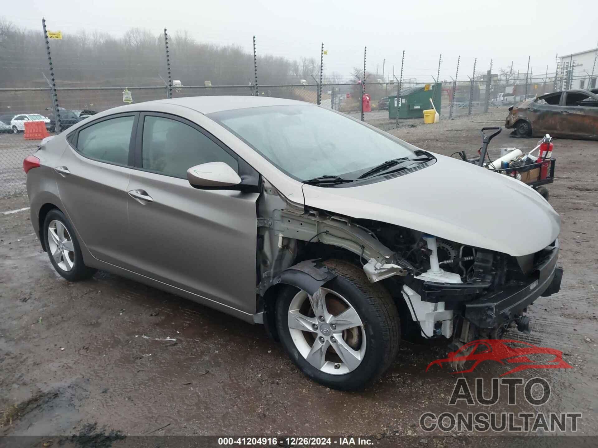 HYUNDAI ELANTRA 2013 - 5NPDH4AE1DH428115