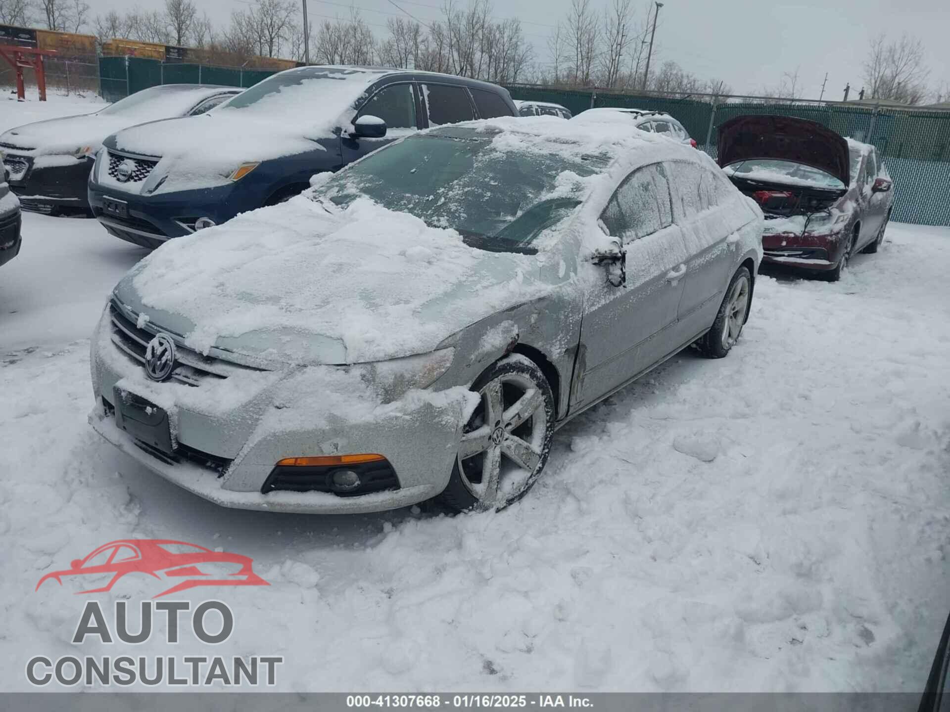 VOLKSWAGEN CC 2012 - WVWHP7AN6CE505436
