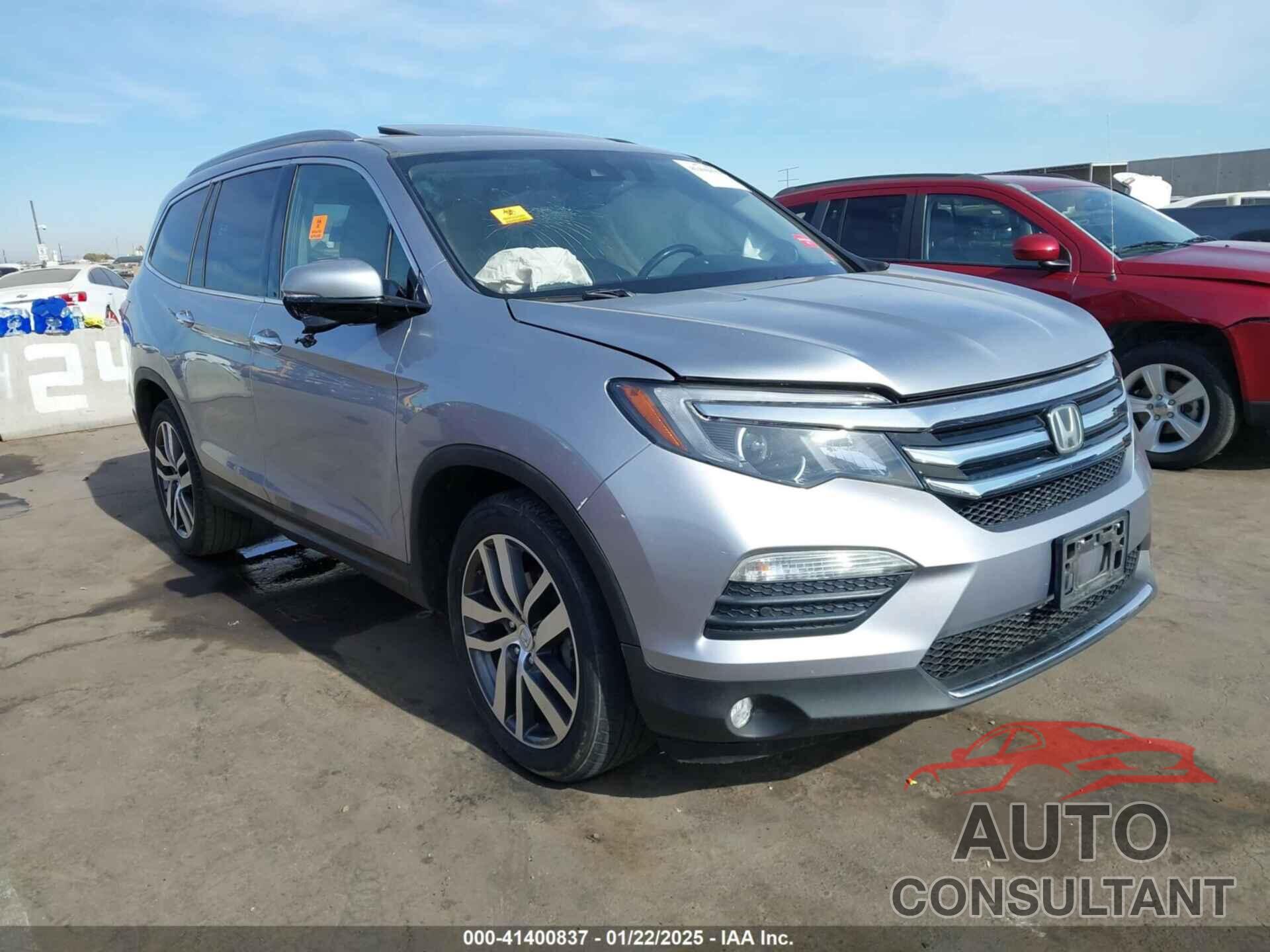 HONDA PILOT 2016 - 5FNYF5H91GB025972