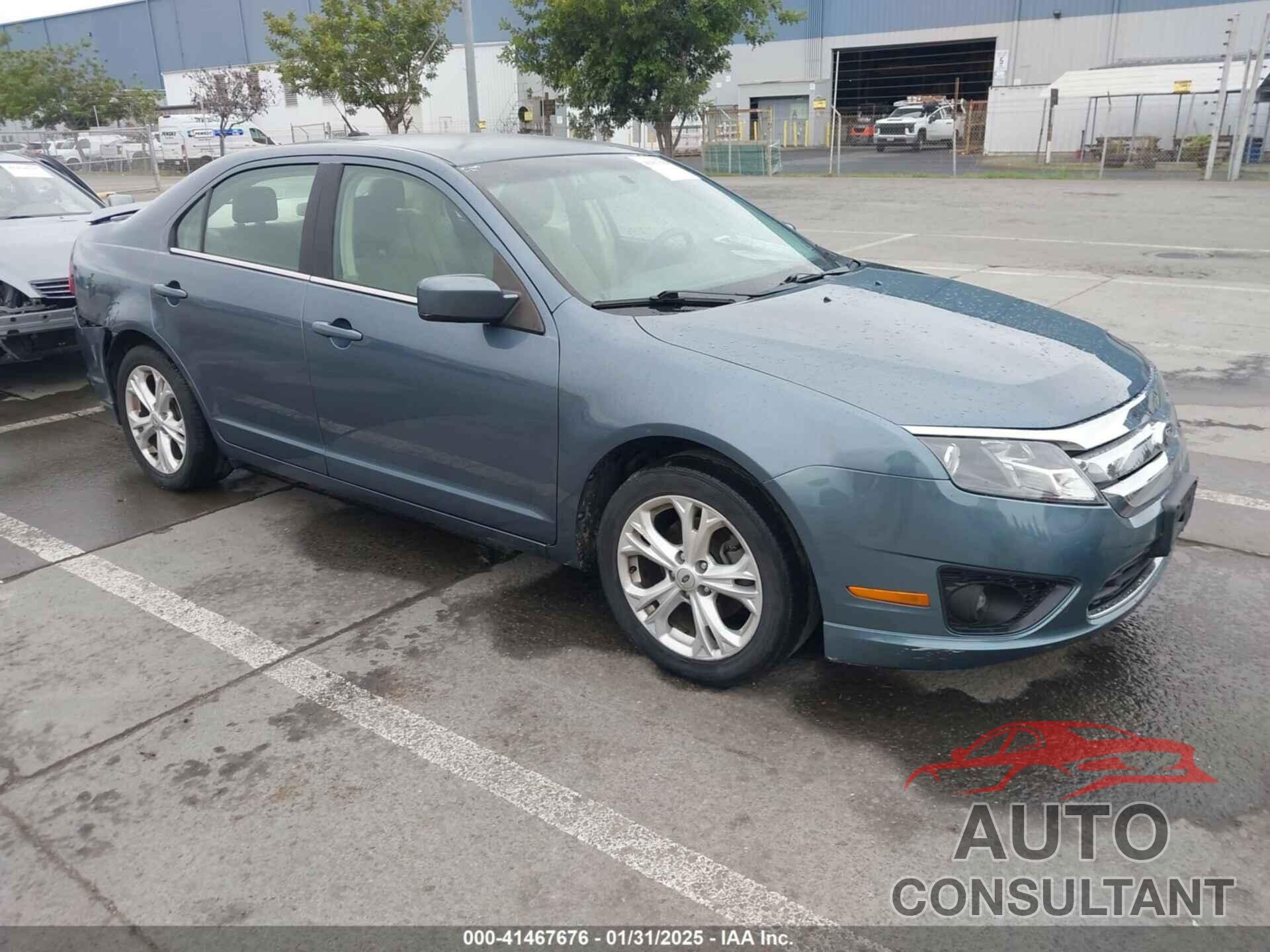FORD FUSION 2012 - 3FAHP0HG8CR320547