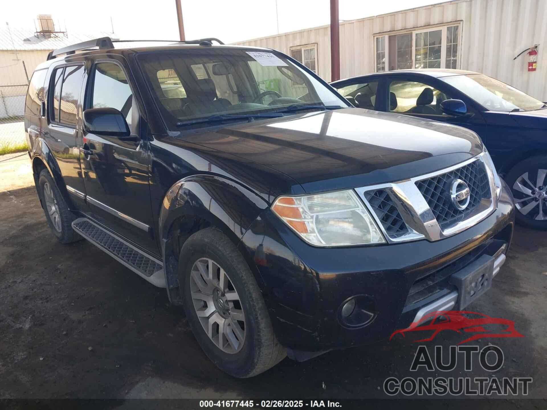 NISSAN PATHFINDER 2011 - 5N1AR1NN7BC605781
