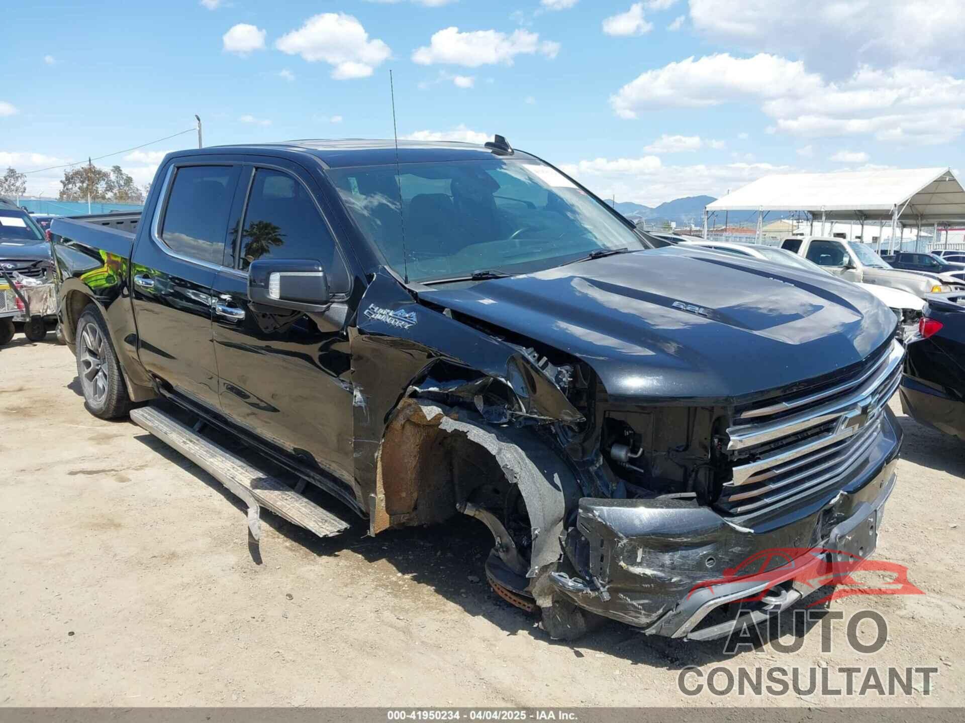 CHEVROLET SILVERADO 1500 2021 - 1GCUYHEL6MZ303670