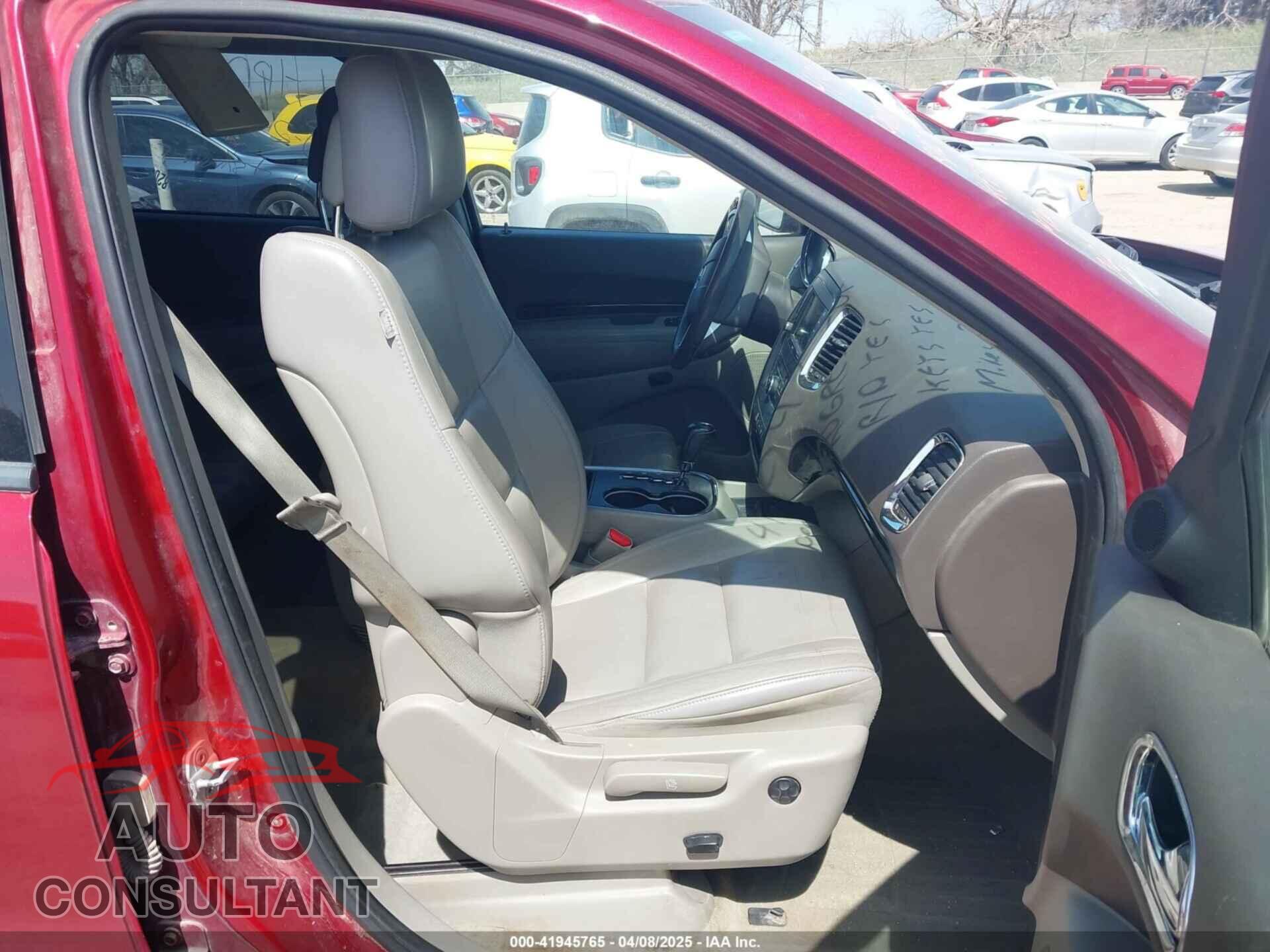 DODGE DURANGO 2013 - 1C4RDJDG0DC686585