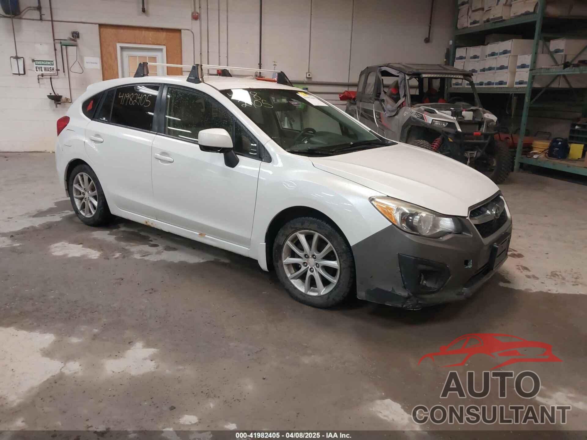 SUBARU IMPREZA 2013 - JF1GPAC62D2866654