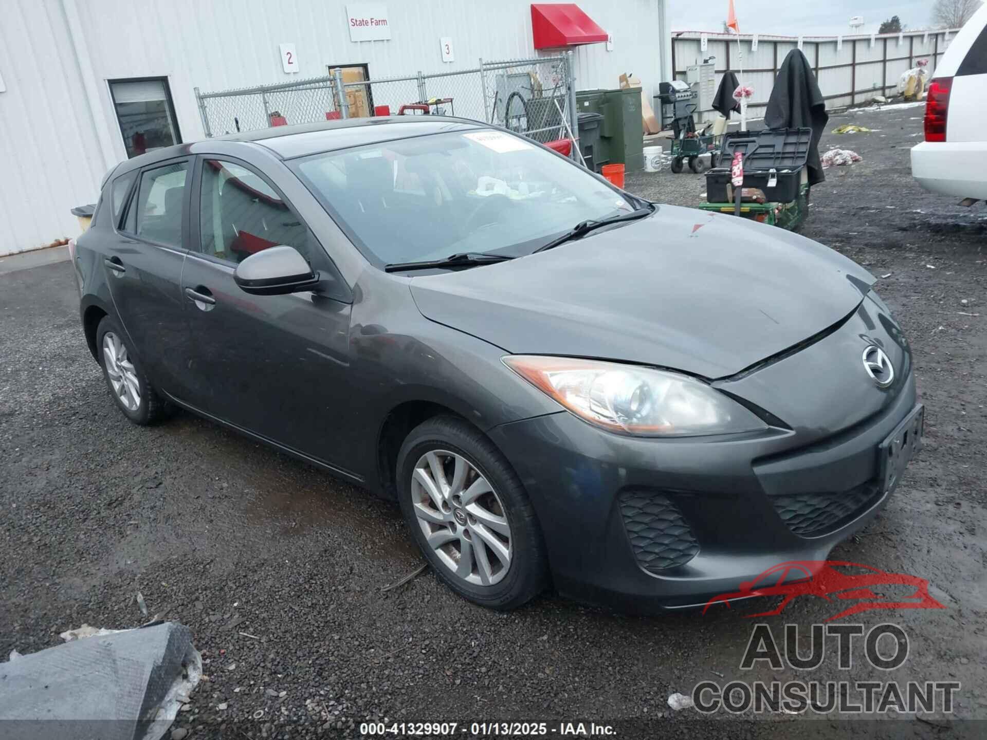 MAZDA MAZDA3 2012 - JM1BL1L83C1678506