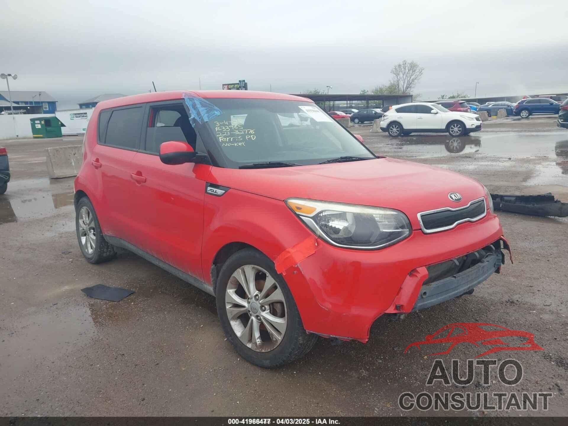 KIA SOUL 2015 - KNDJP3A52F7804912