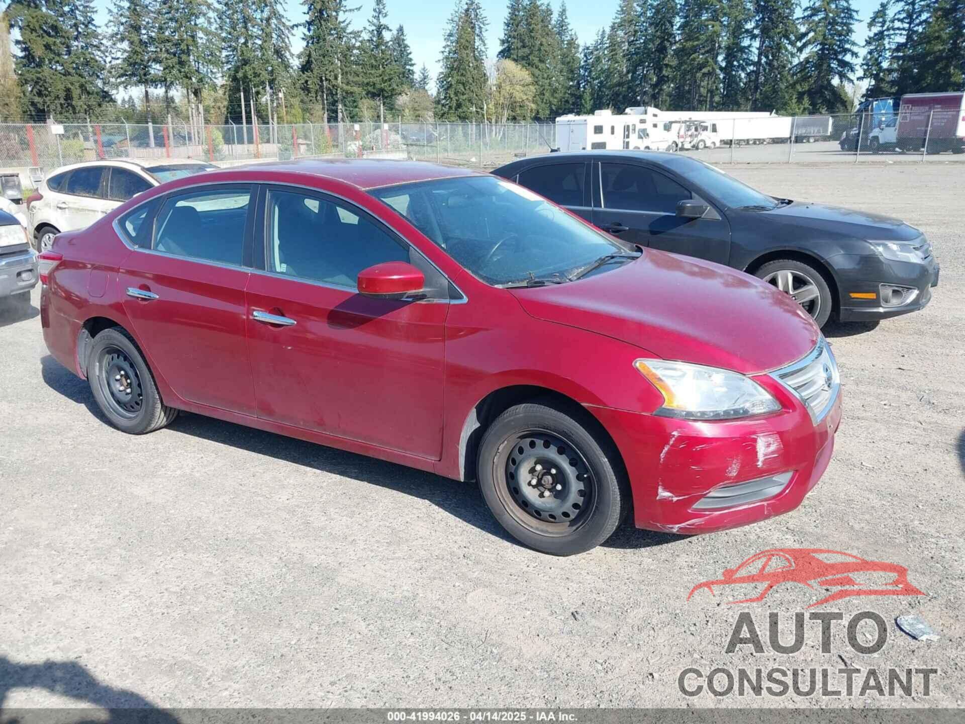 NISSAN SENTRA 2015 - 3N1AB7AP7FL656083