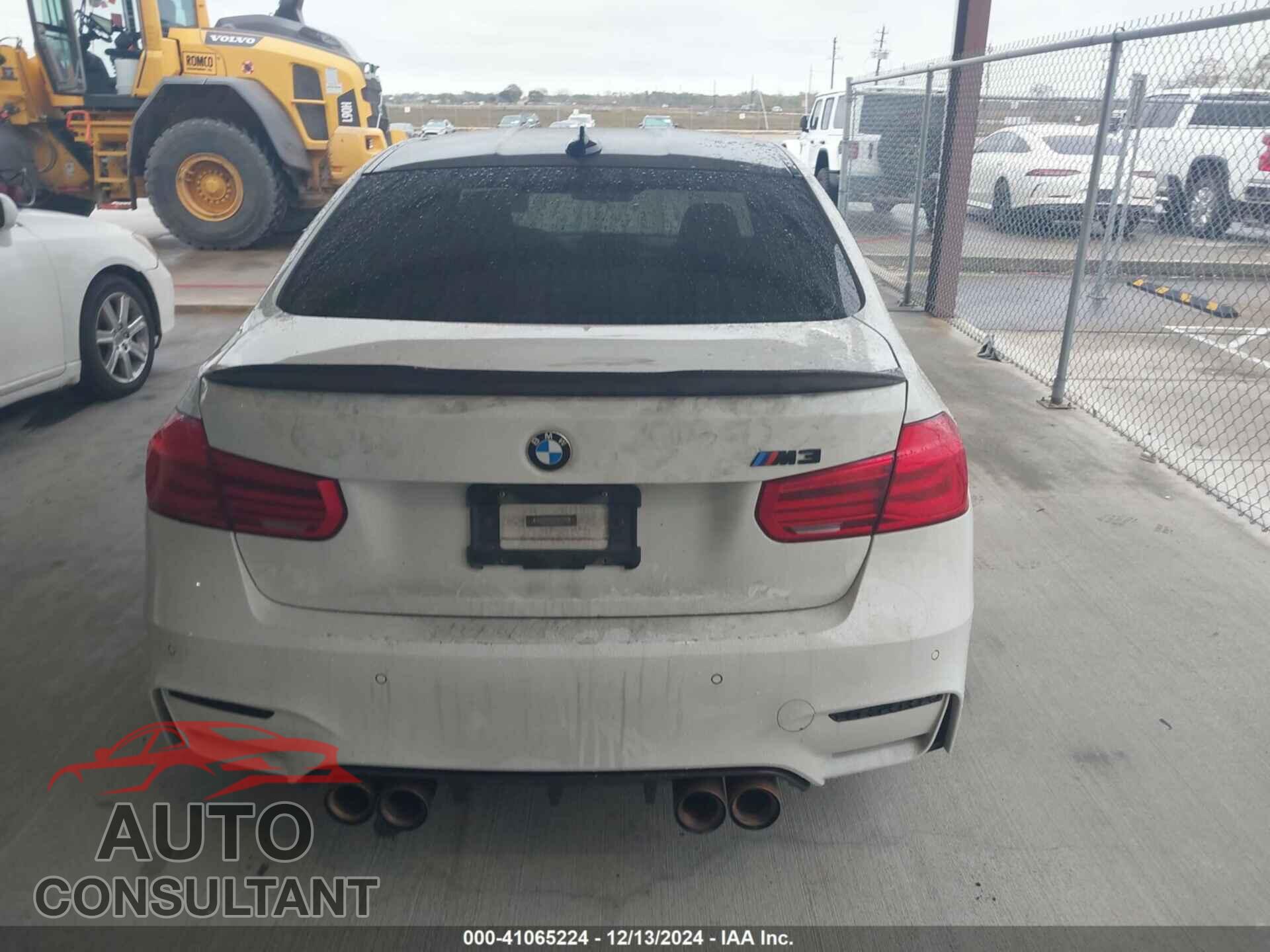 BMW M3 2018 - WBS8M9C56J5J80164