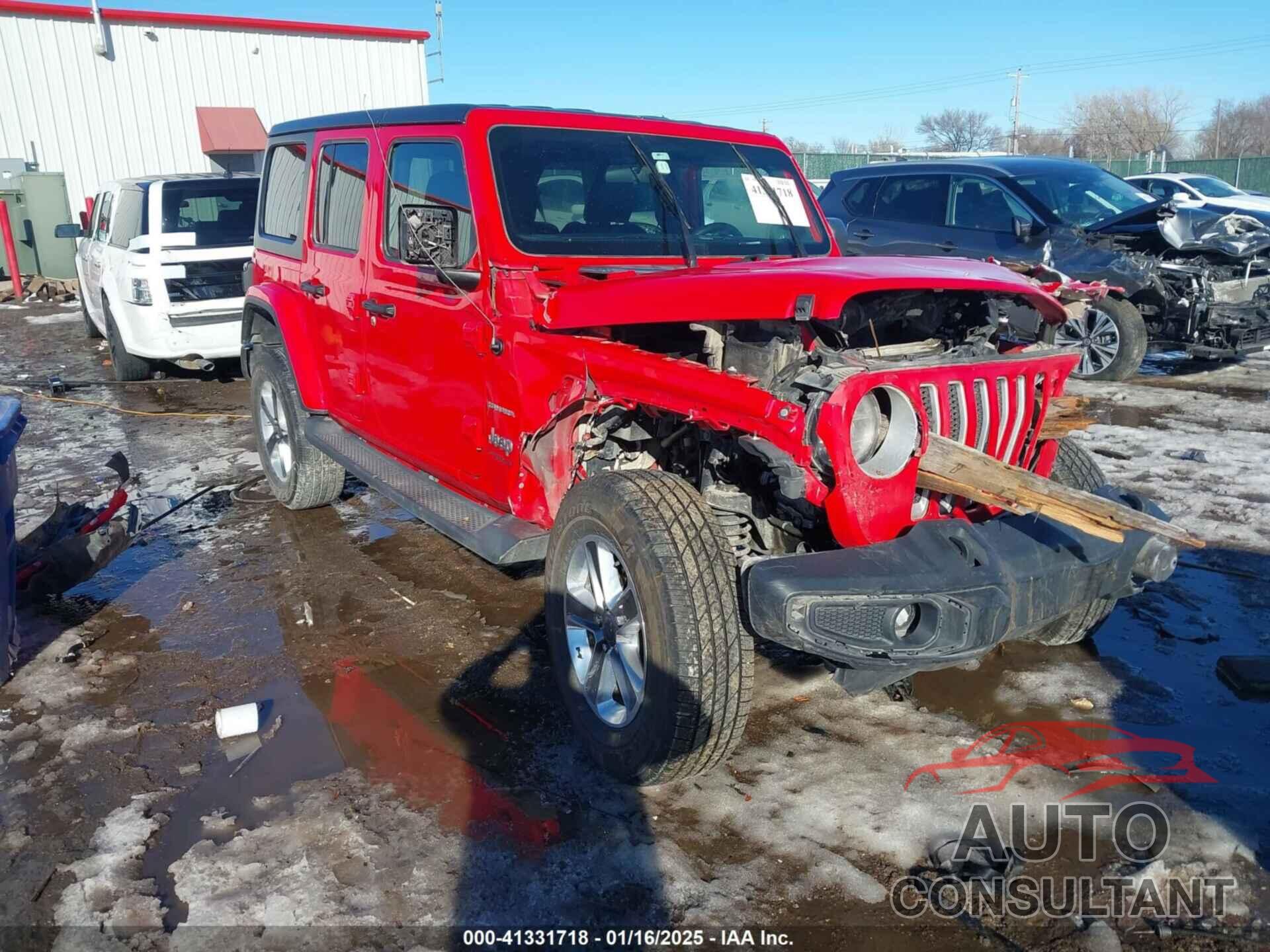 JEEP WRANGLER UNLIMITED 2019 - 1C4HJXENXKW622151
