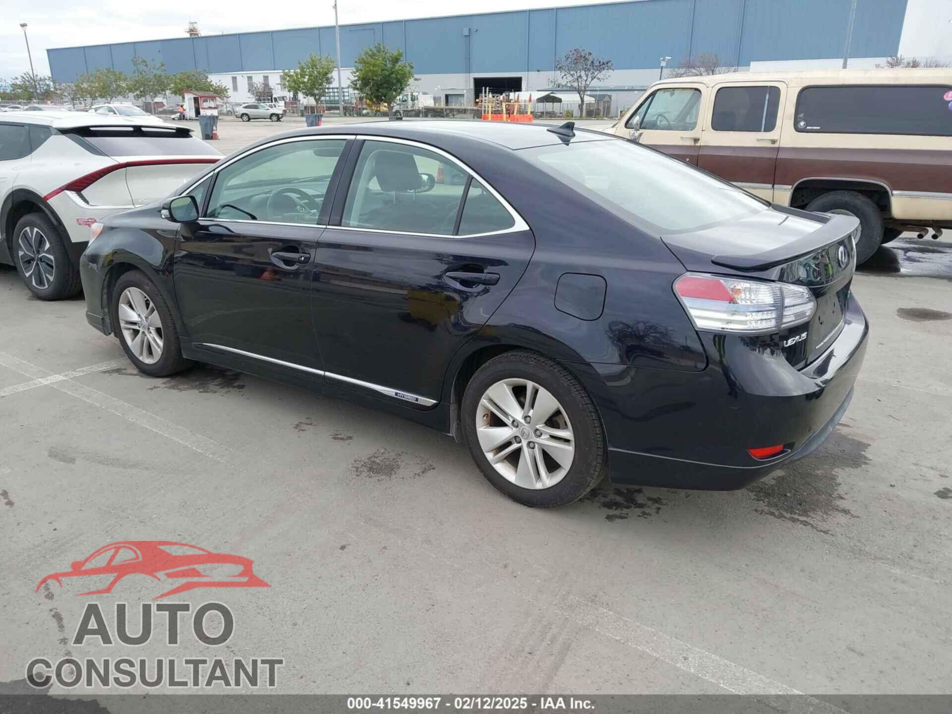 LEXUS HS 250H 2010 - JTHBB1BAXA2018007