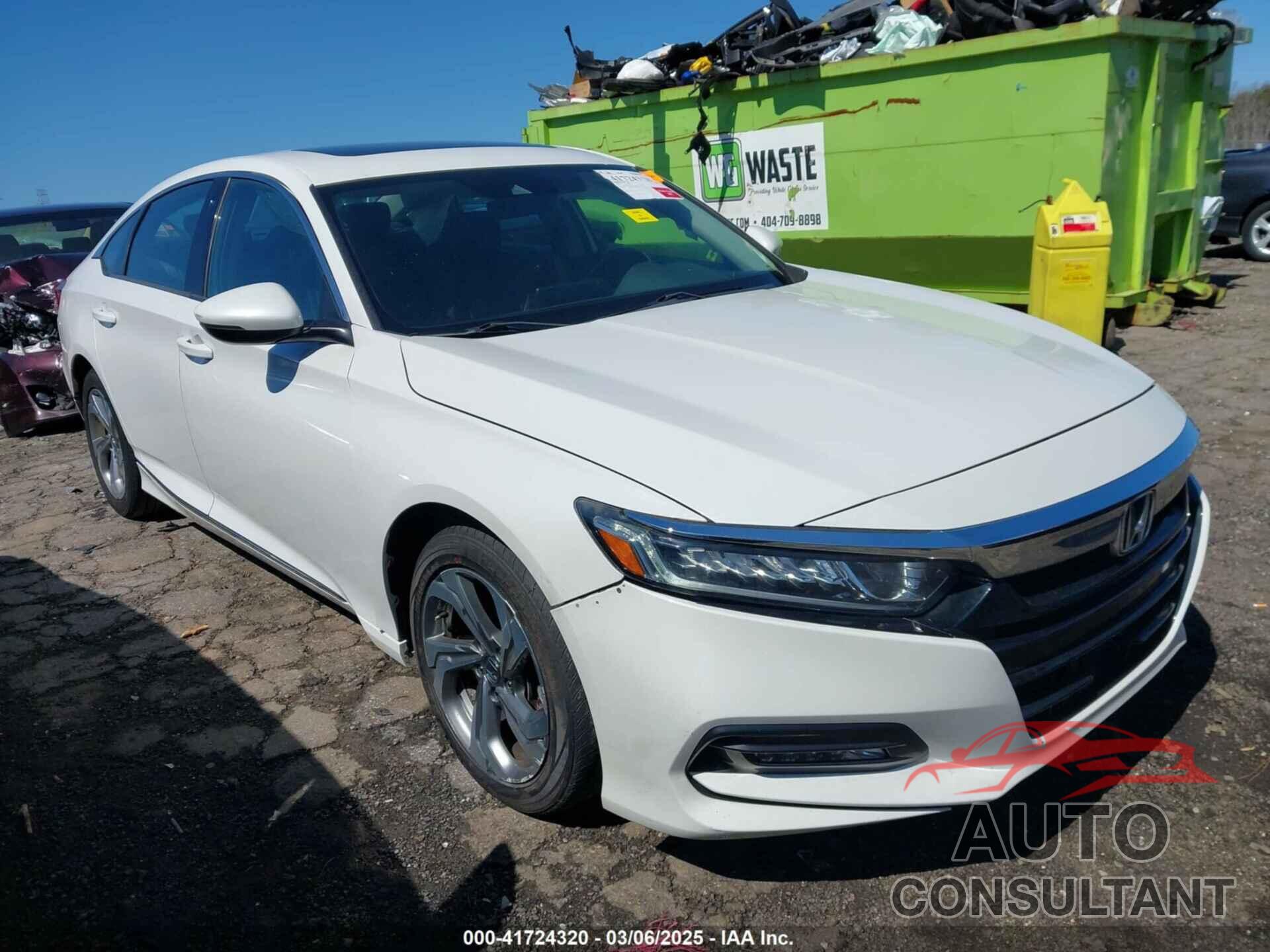 HONDA ACCORD 2018 - 1HGCV1F59JA109903