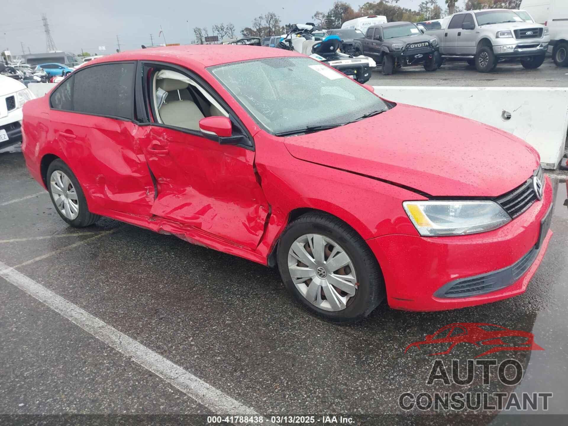 VOLKSWAGEN JETTA 2014 - 3VWD17AJ4EM293336