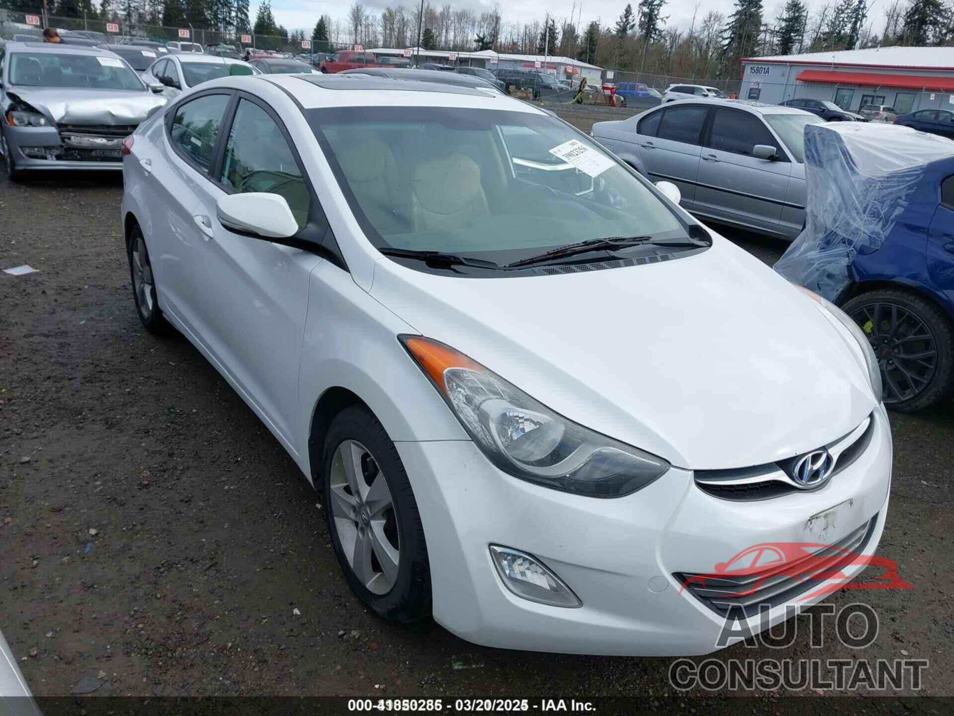HYUNDAI ELANTRA 2011 - 5NPDH4AE0BH044582