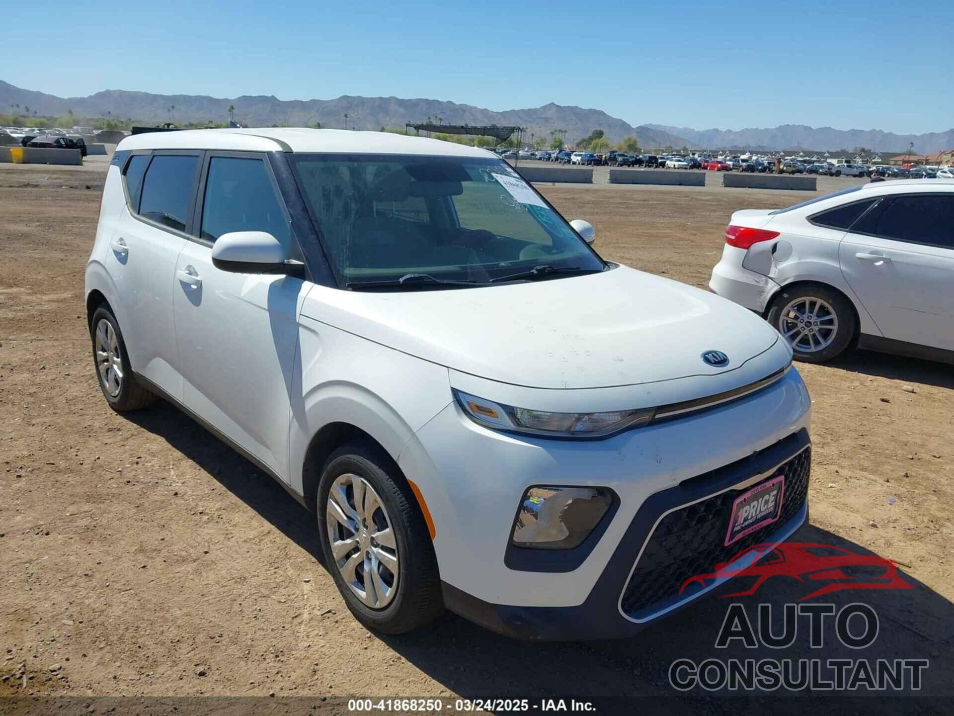 KIA SOUL 2020 - KNDJ23AU6L7033436