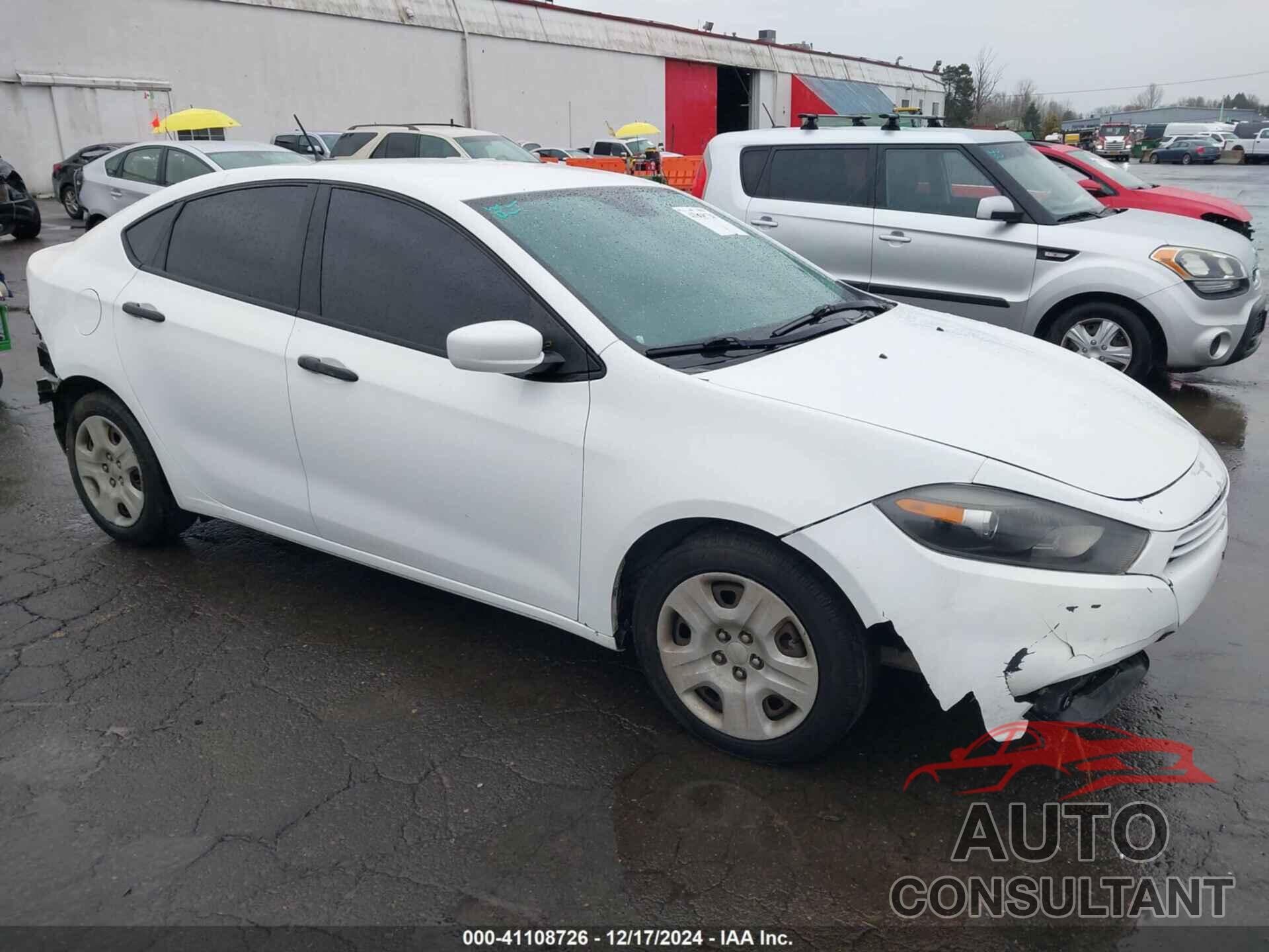 DODGE DART 2013 - 1C3CDFAAXDD332686