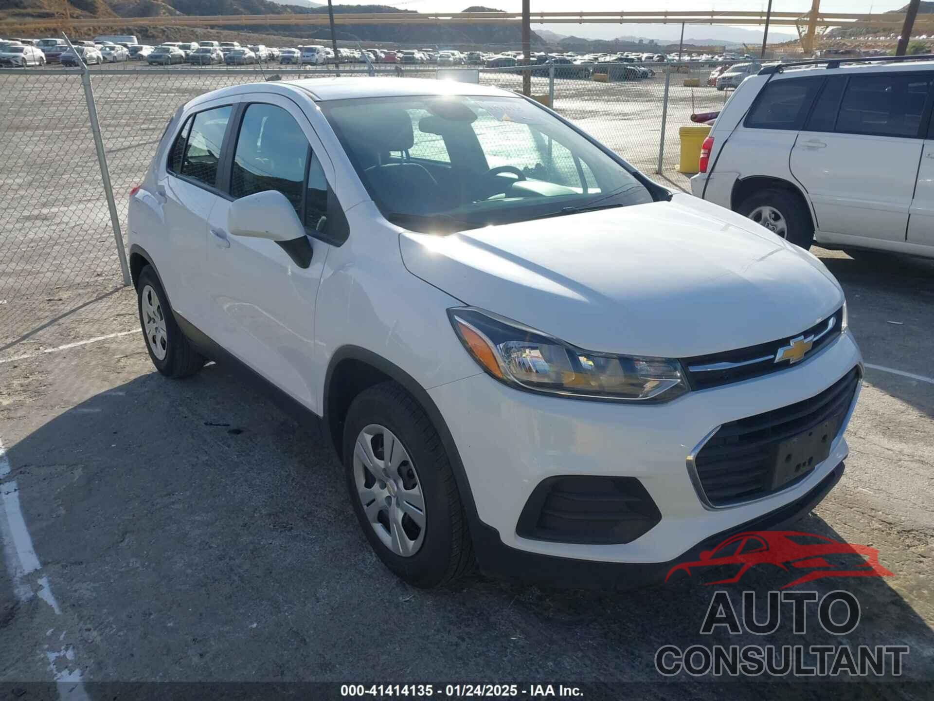 CHEVROLET TRAX 2018 - 3GNCJKSB5JL161797