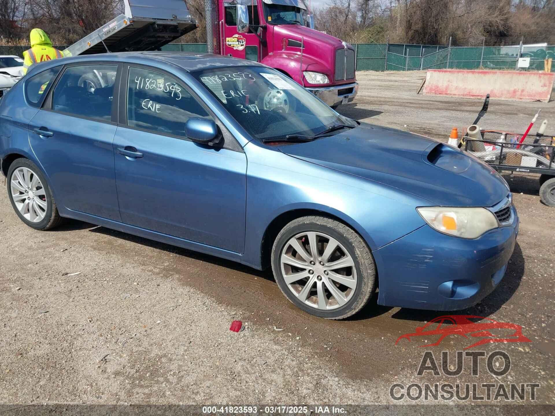 SUBARU IMPREZA 2009 - JF1GH74609H817214
