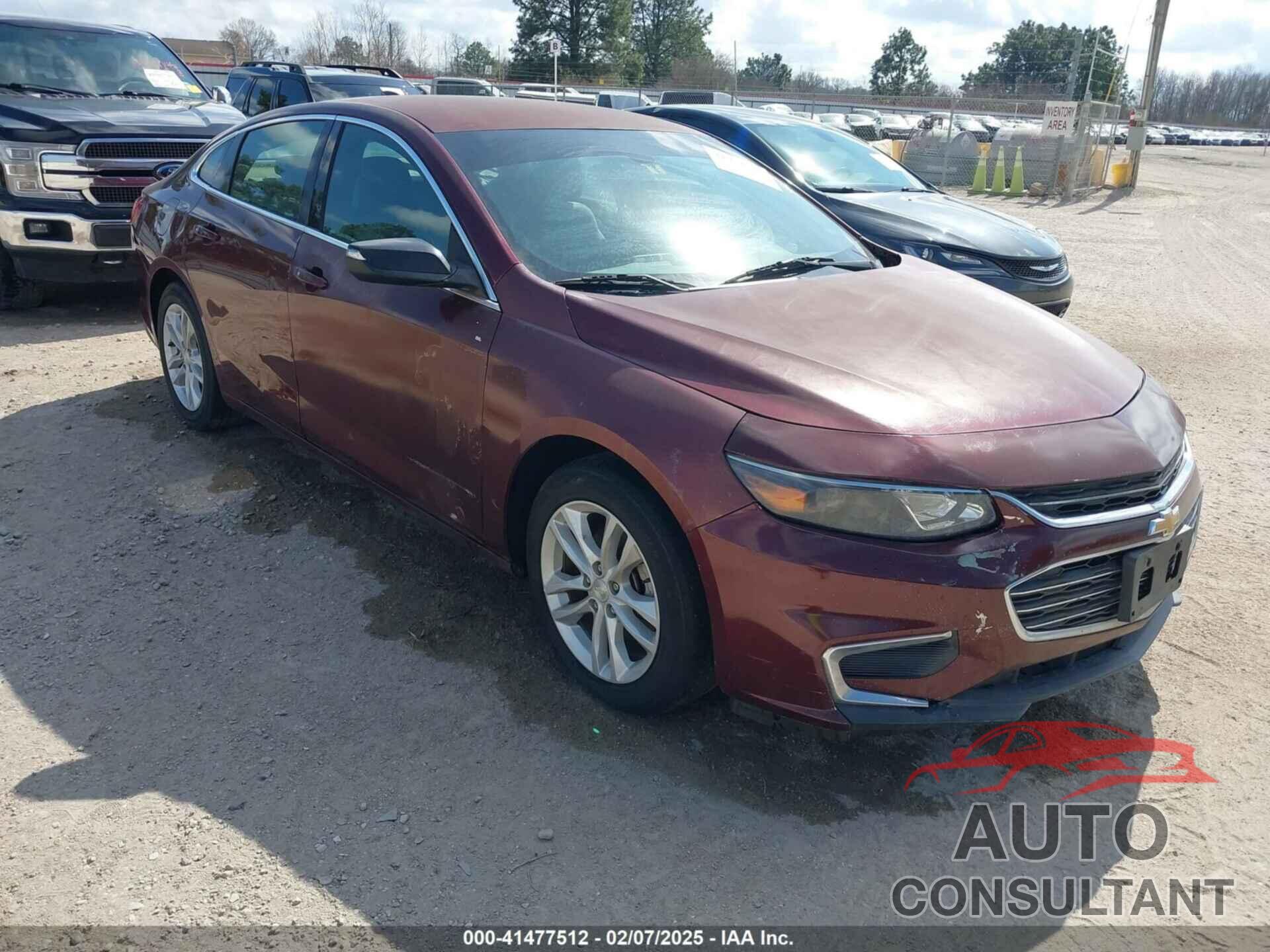 CHEVROLET MALIBU 2016 - 1G1ZE5ST4GF292863