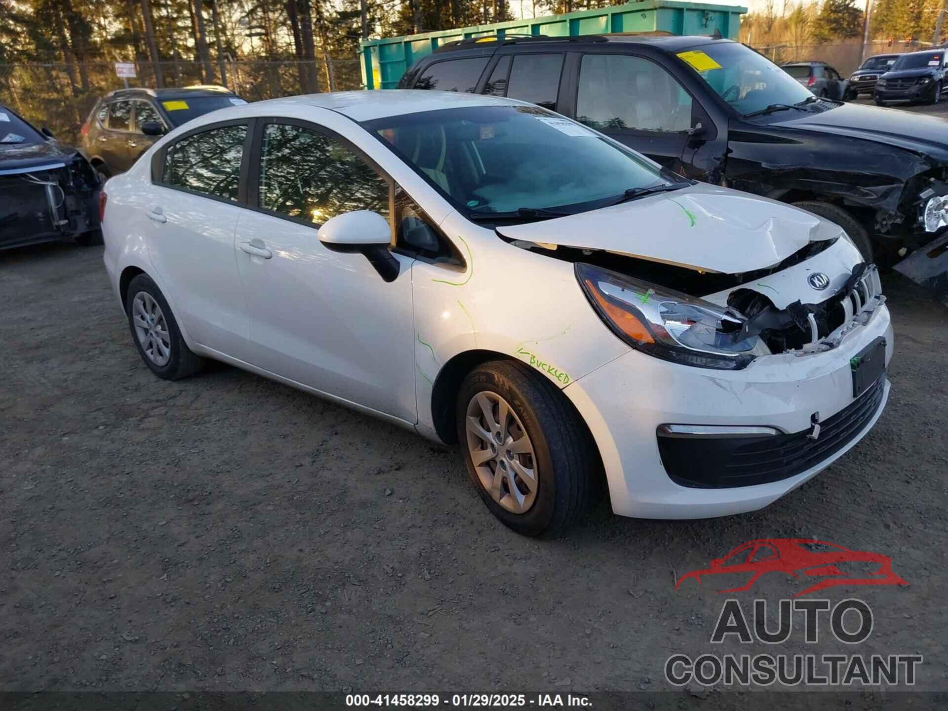 KIA RIO 2017 - KNADM4A38H6015860