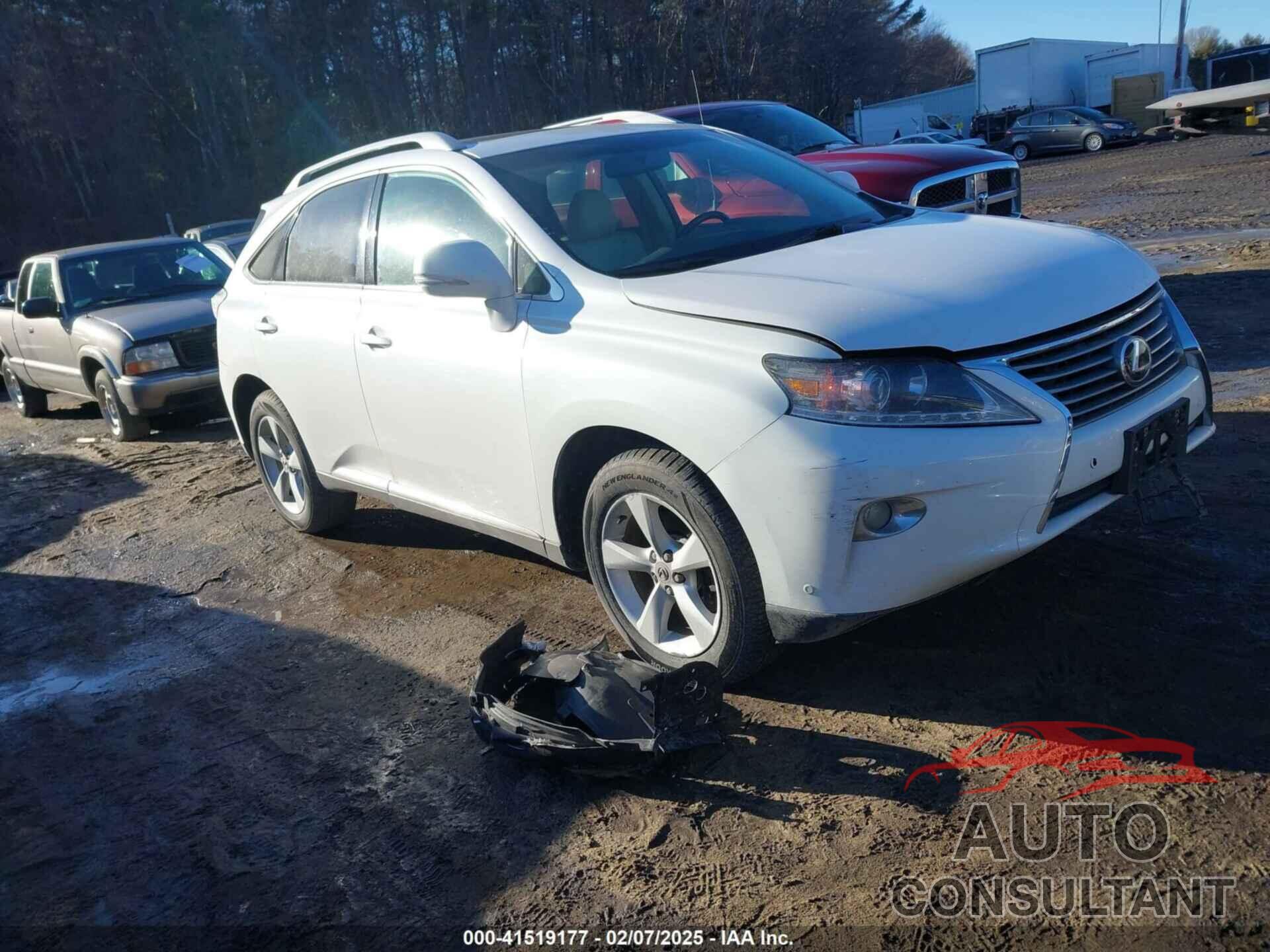 LEXUS RX 350 2013 - 2T2BK1BA7DC193883