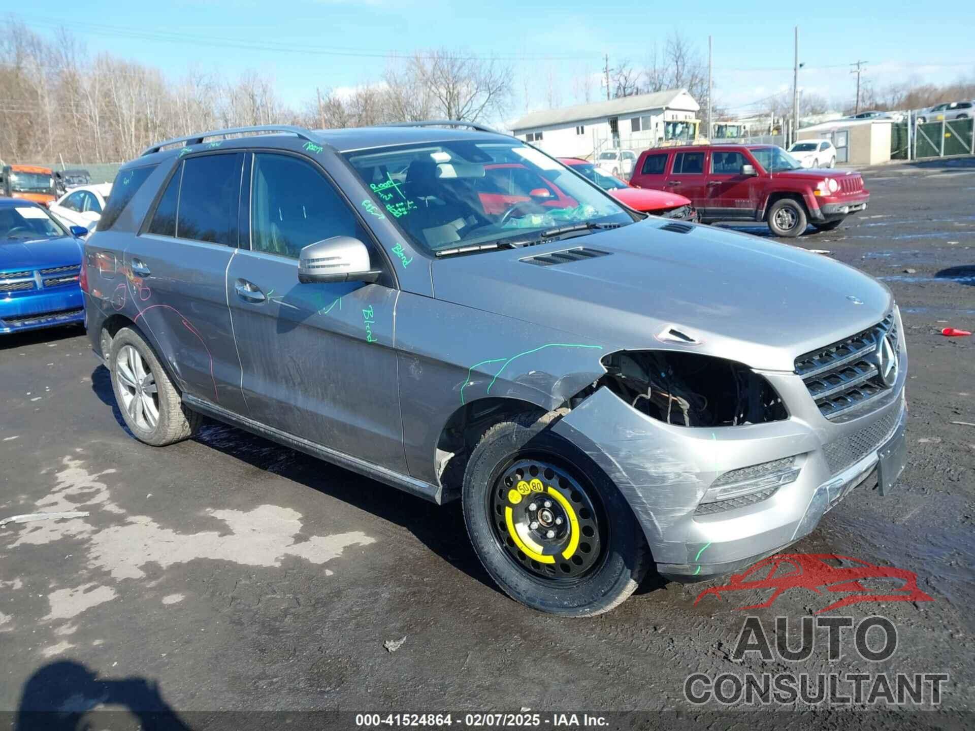 MERCEDES-BENZ ML 350 2015 - 4JGDA5HB0FA597716