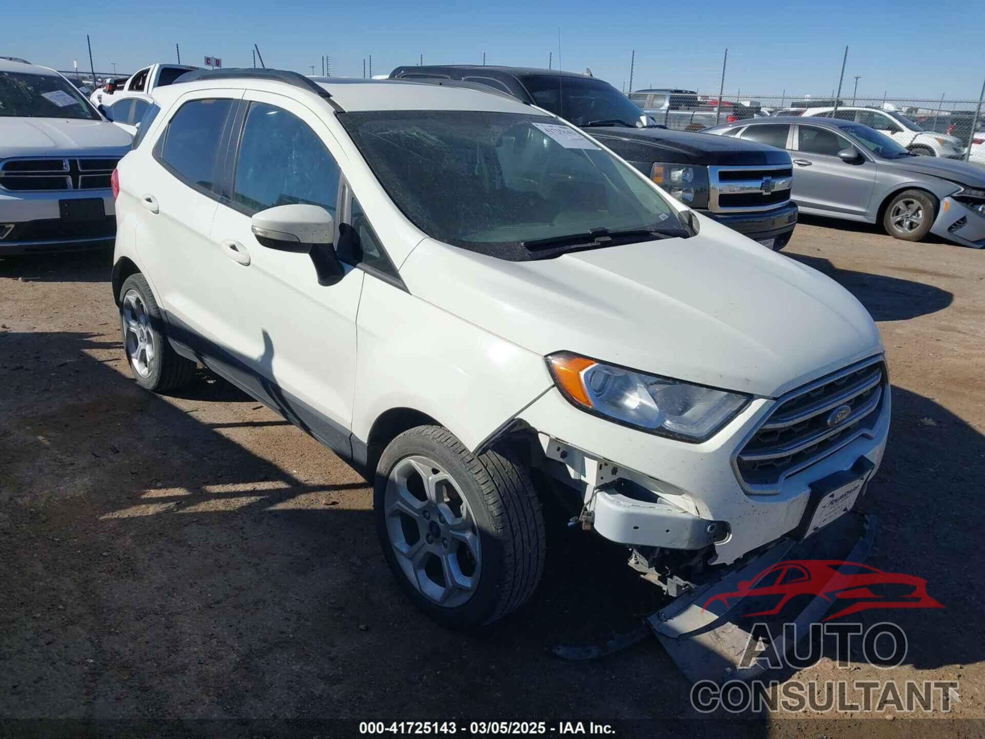 FORD ECOSPORT 2021 - MAJ3S2GE2MC439991