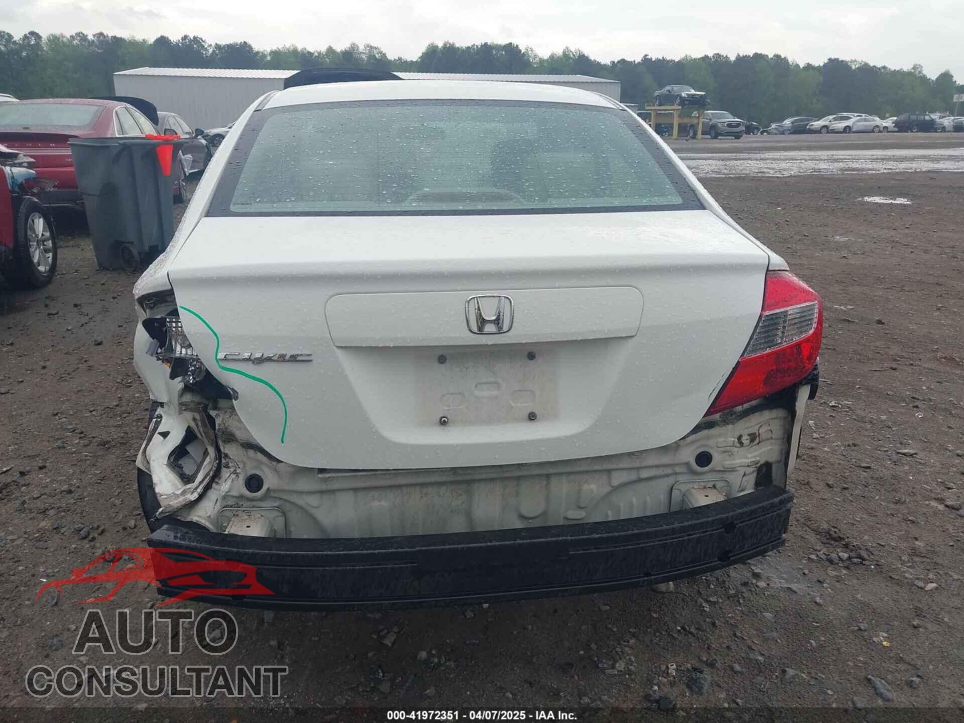 HONDA CIVIC 2012 - 2HGFB2F83CH548685