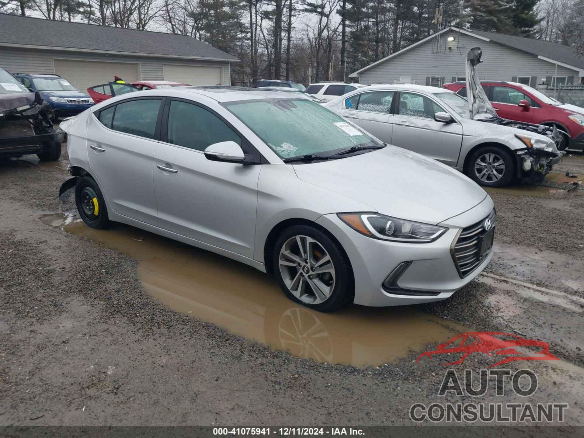 HYUNDAI ELANTRA 2017 - 5NPD84LFXHH177929